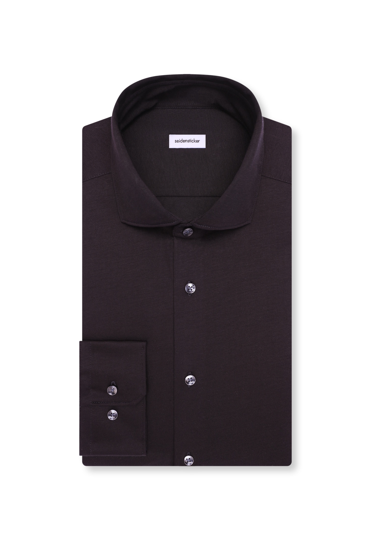 seidensticker Businesshemd »Schwarze Rose« Slim 1/1 Extra lang Kentkragen Uni