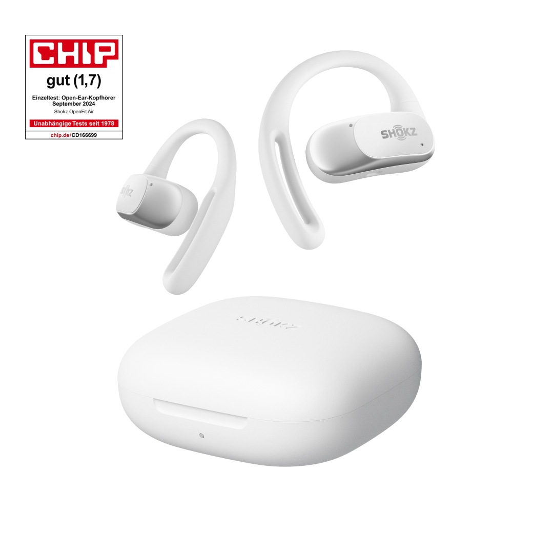 Shokz Open-Ear-Kopfhörer »OpenFit Air + Case«