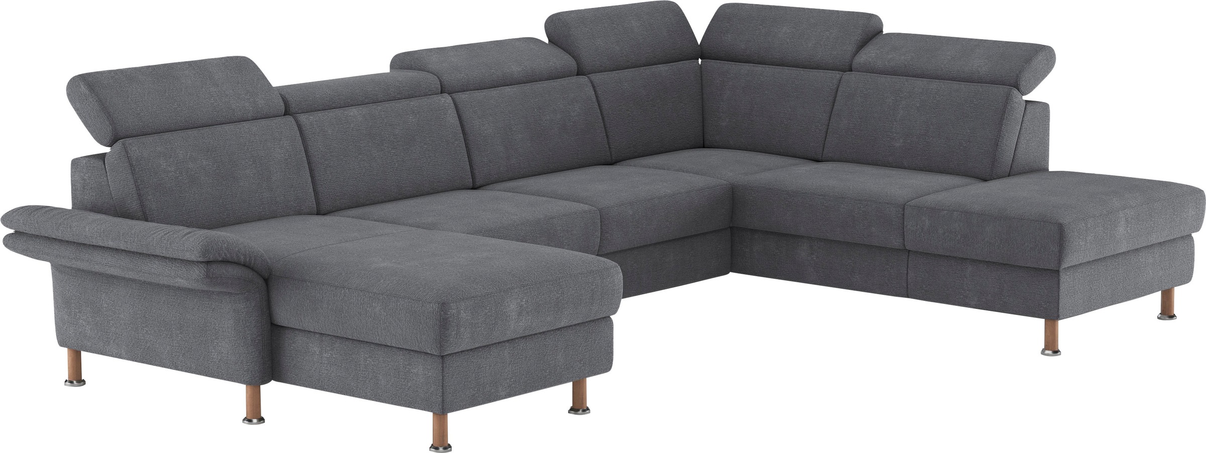 Home affaire Wohnlandschaft »Calypso U-Form«, wahlweise mit motorischer Relaxfunktion