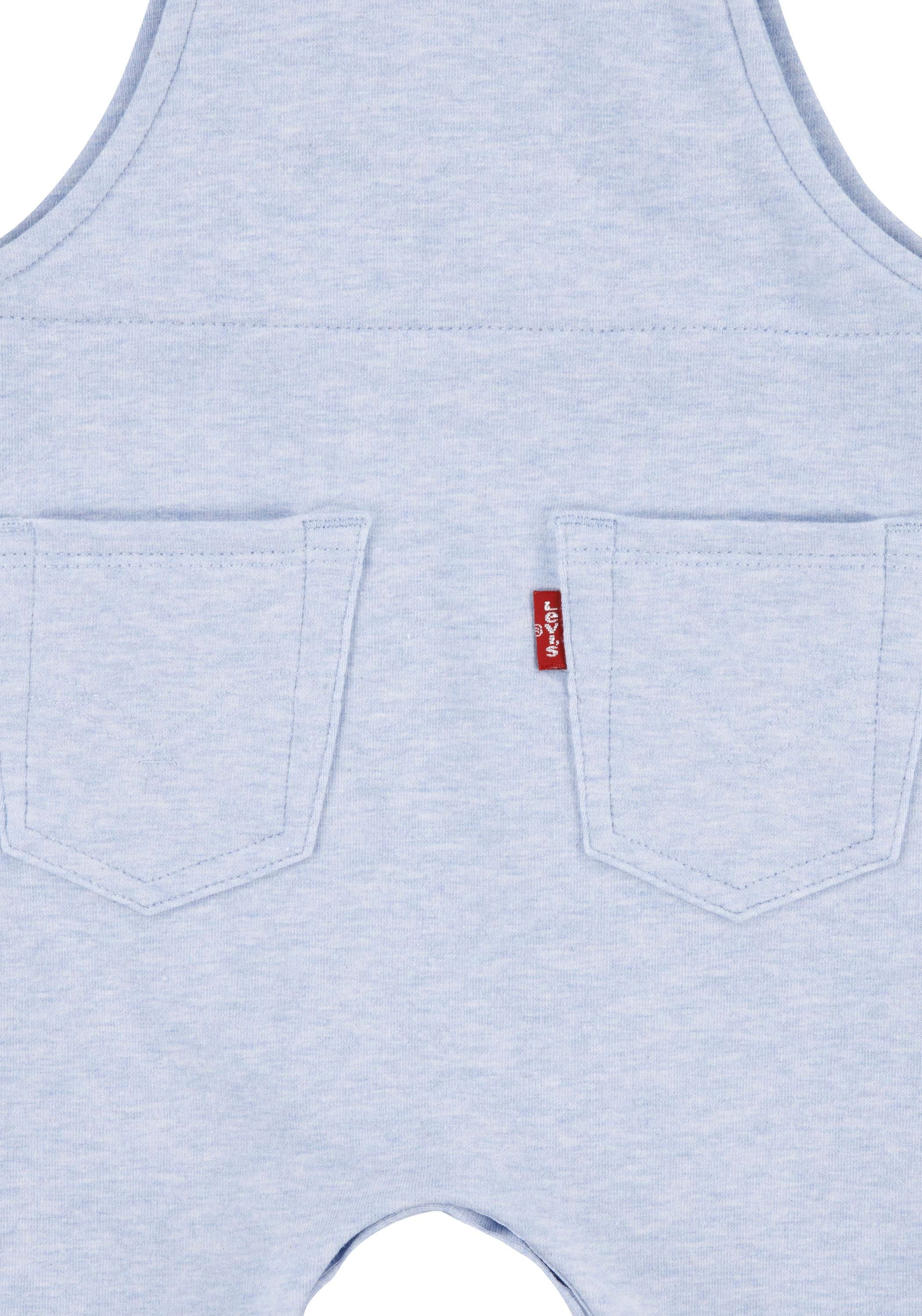 Levi's® Kids Latzhose »POCKET FRONT KNIT OVERALL«, UNISEX aus softer Sweatqualität