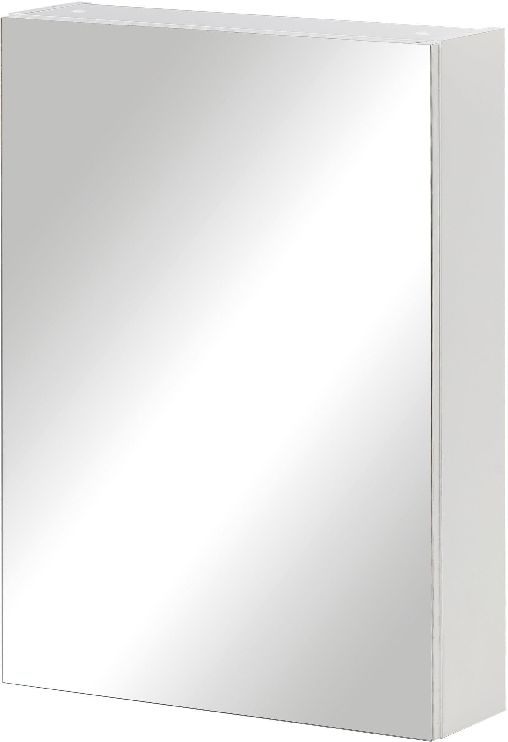 Schildmeyer Spiegelschrank »Basic«, Breite 50 cm, 1-türig, Glaseinlegeböden, Made in Germany