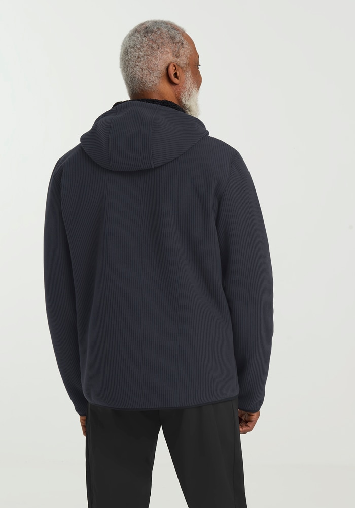 Jack Wolfskin Fleecejacke »LAKE RIDGE HOODED JKT M« mit Kapuze