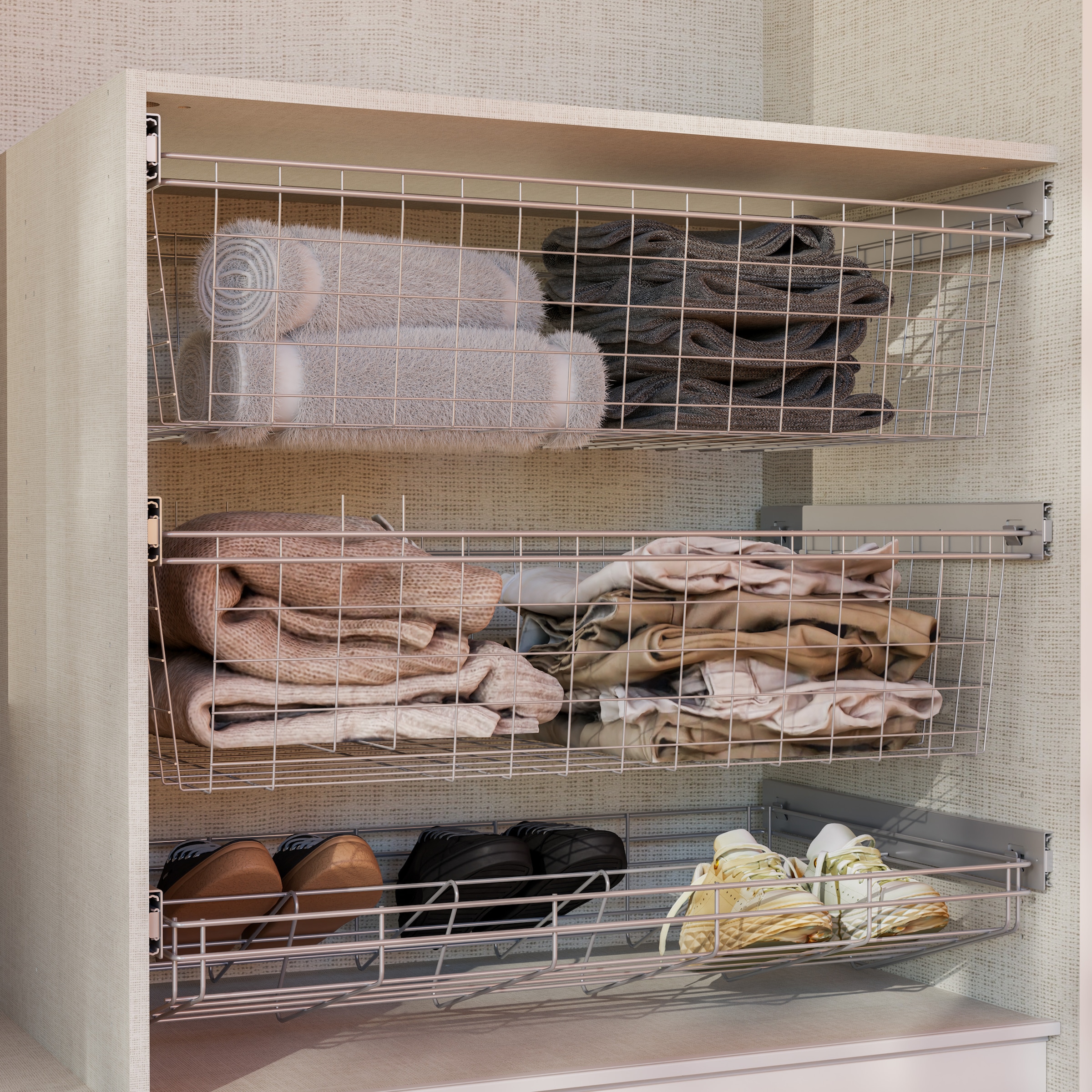 FORTE Inneneinteilung B/H/T 83,5/78,2/52,7 cm, einfache Montage