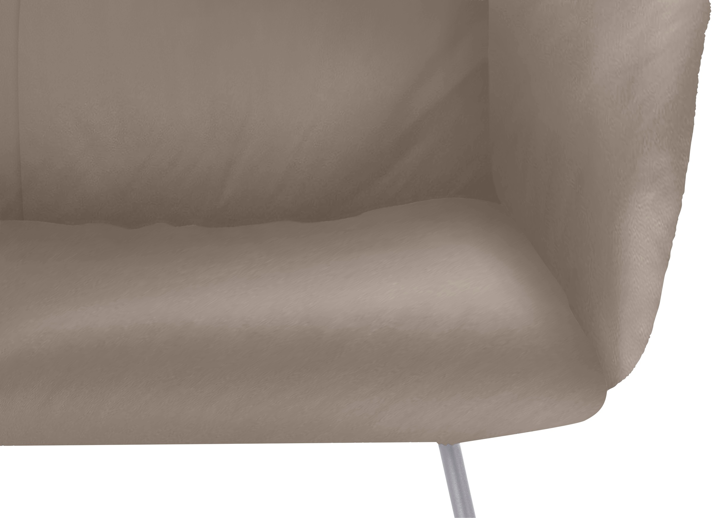 W.SCHILLIG Armlehnstuhl »jakob« () mit Drahtrohrgestell in Silber matt