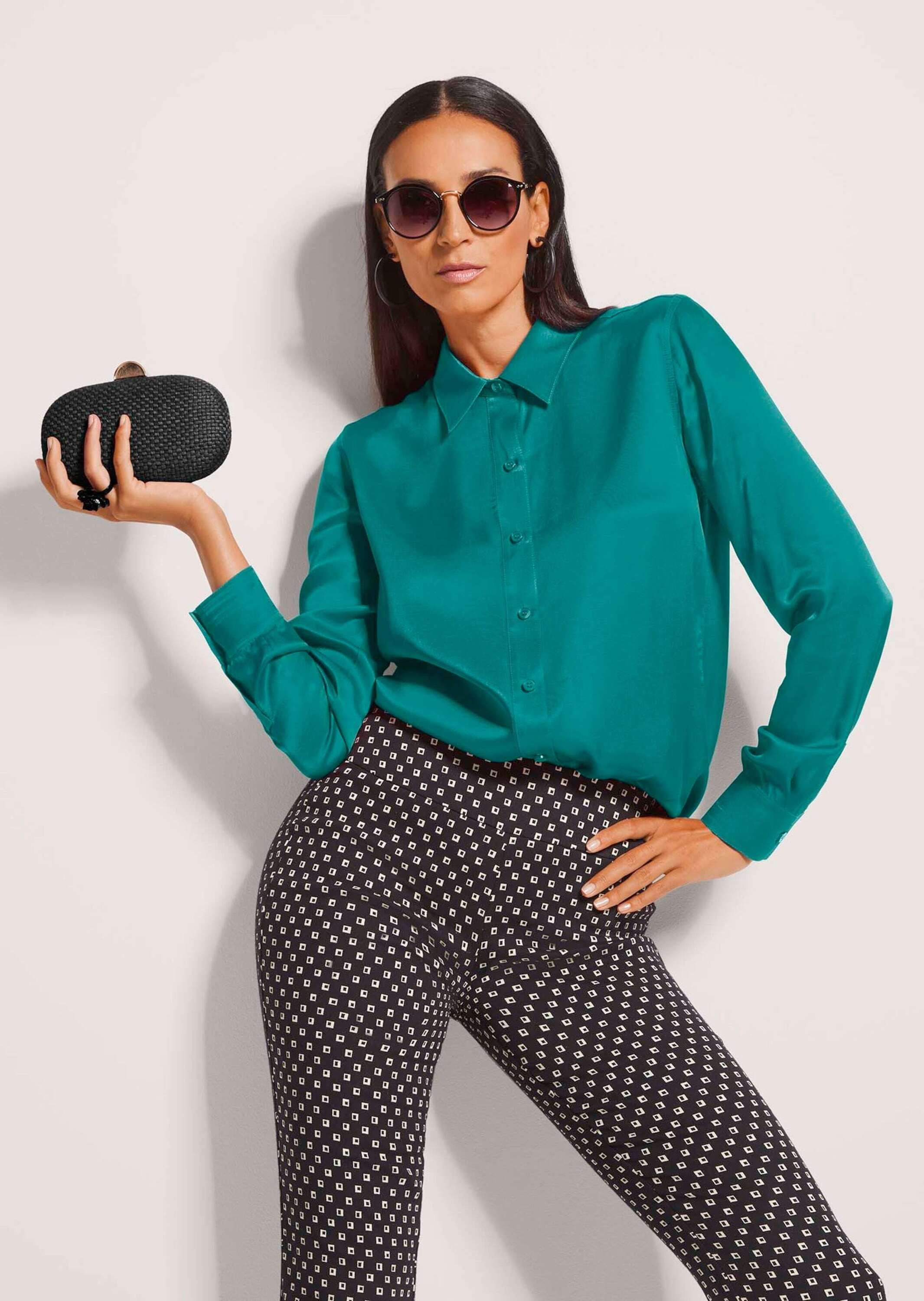 MADELEINE Hemdbluse »Hemdbluse Elegante Viskosebluse für Damen«