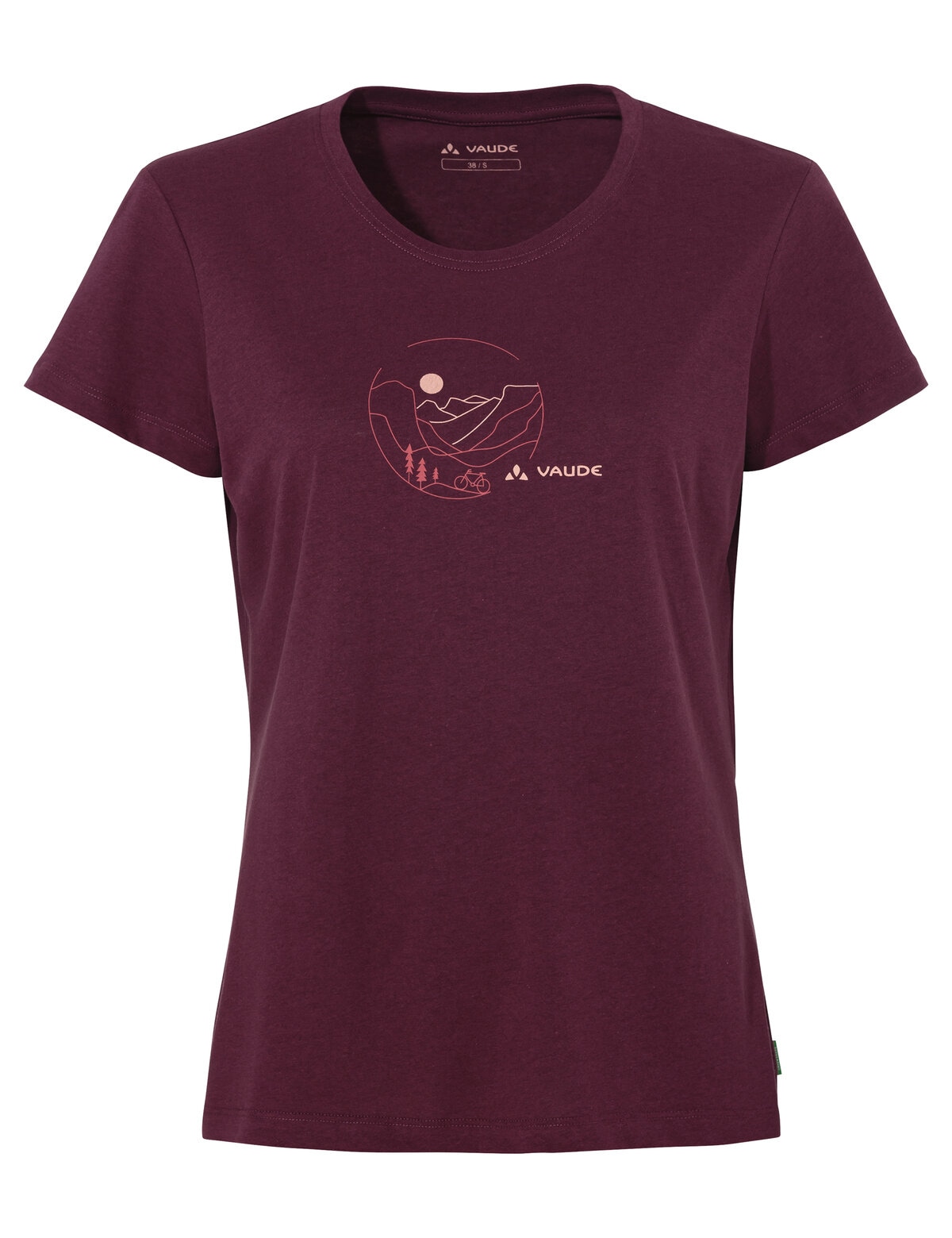 VAUDE Funktionsshirt »WOMEN'S CYCLIST T-SHIRT V«, (1 tlg.), Fahrradshirt
