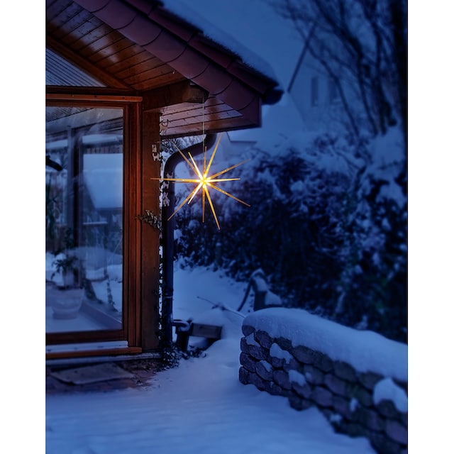 BONETTI LED Stern »Weihnachtsstern, Weihnachtsdeko aussen«, Ø ca. 51 cm je  Stern, mit 8 verschiedenen Leuchtfunktionen online kaufen | mit 3 Jahren  XXL Garantie