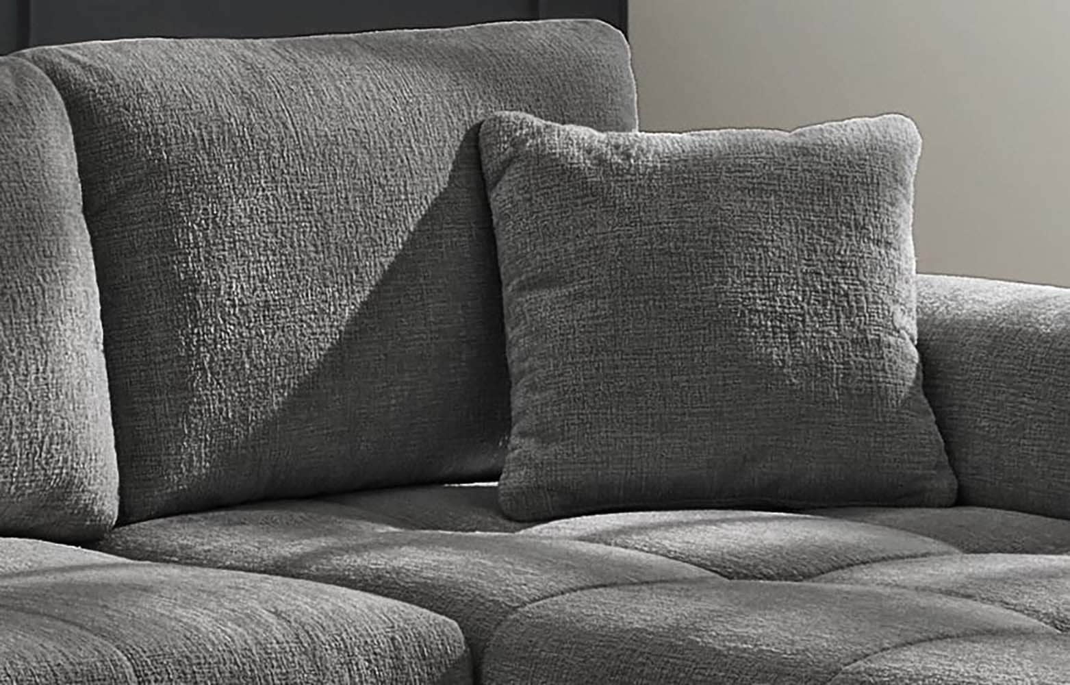 Jockenhöfer Gruppe Ecksofa »Beverly L-Form, B: 251 cm« mit Bettfunktion, Bettkasten & Zierkissen