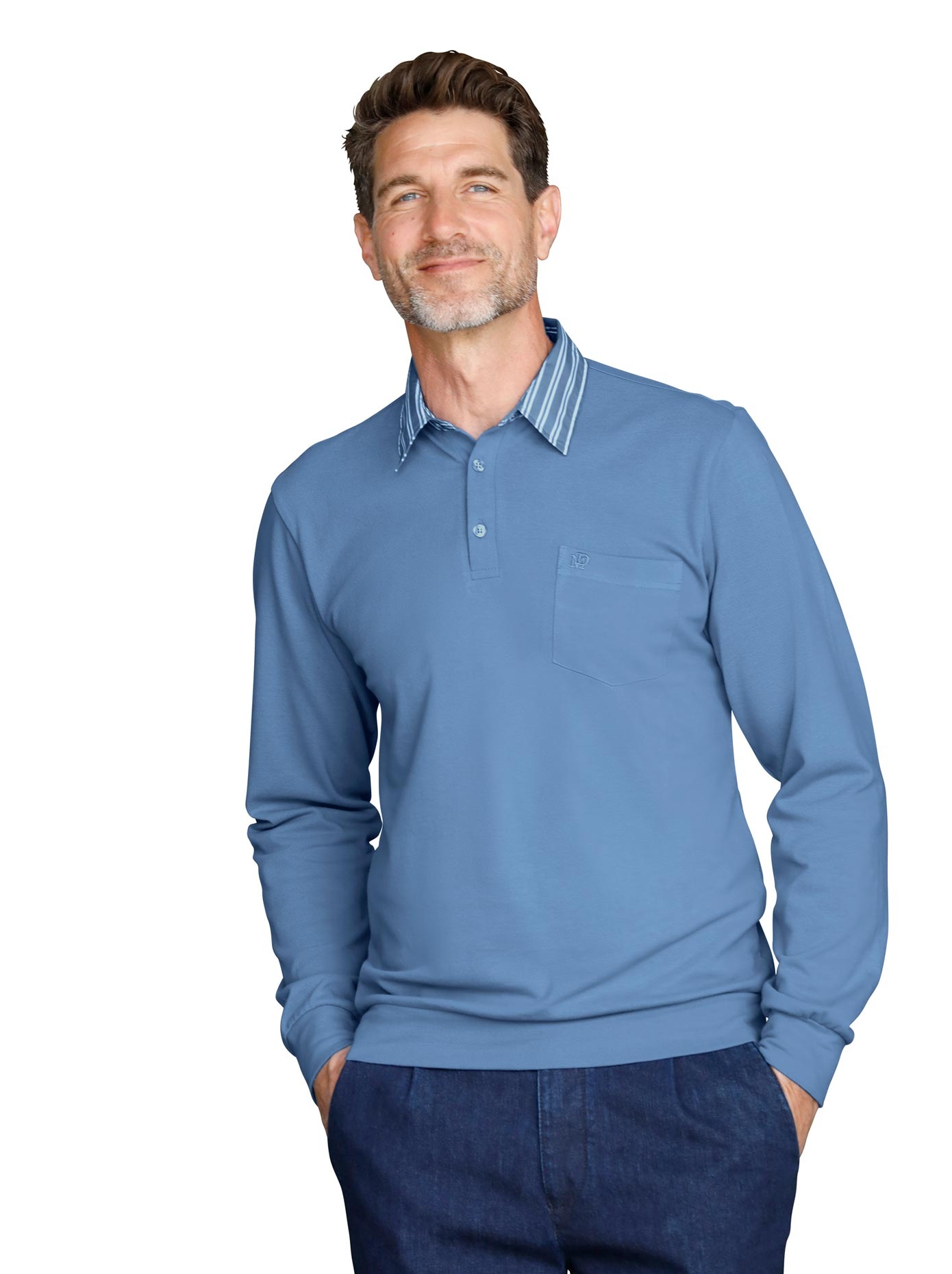 Marco Donati Langarmshirt »Langarm-Shirt« (1 tlg.)