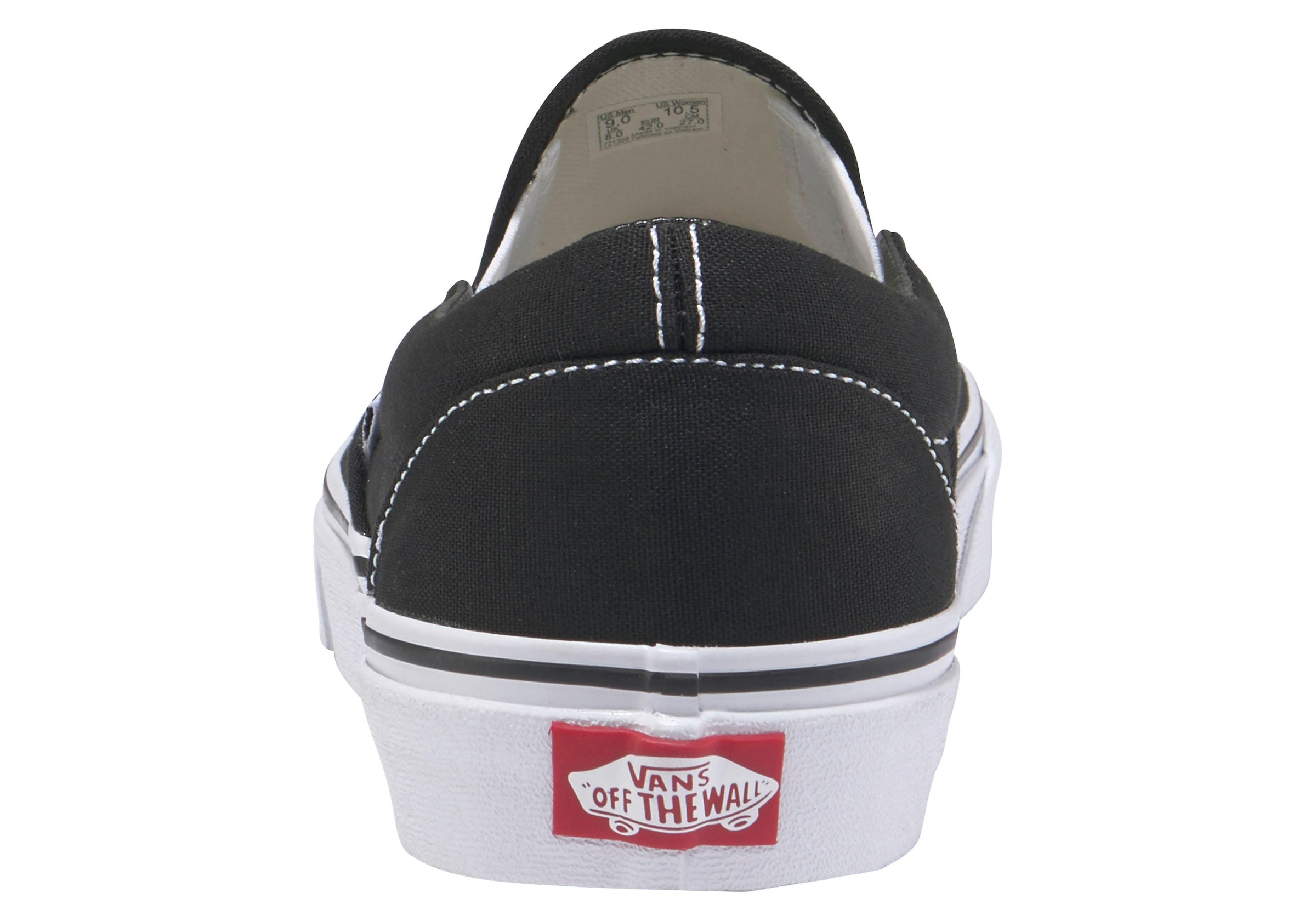 Vans Slip-On Sneaker »Classic Slip-On«, aus textilem Canvas-Material