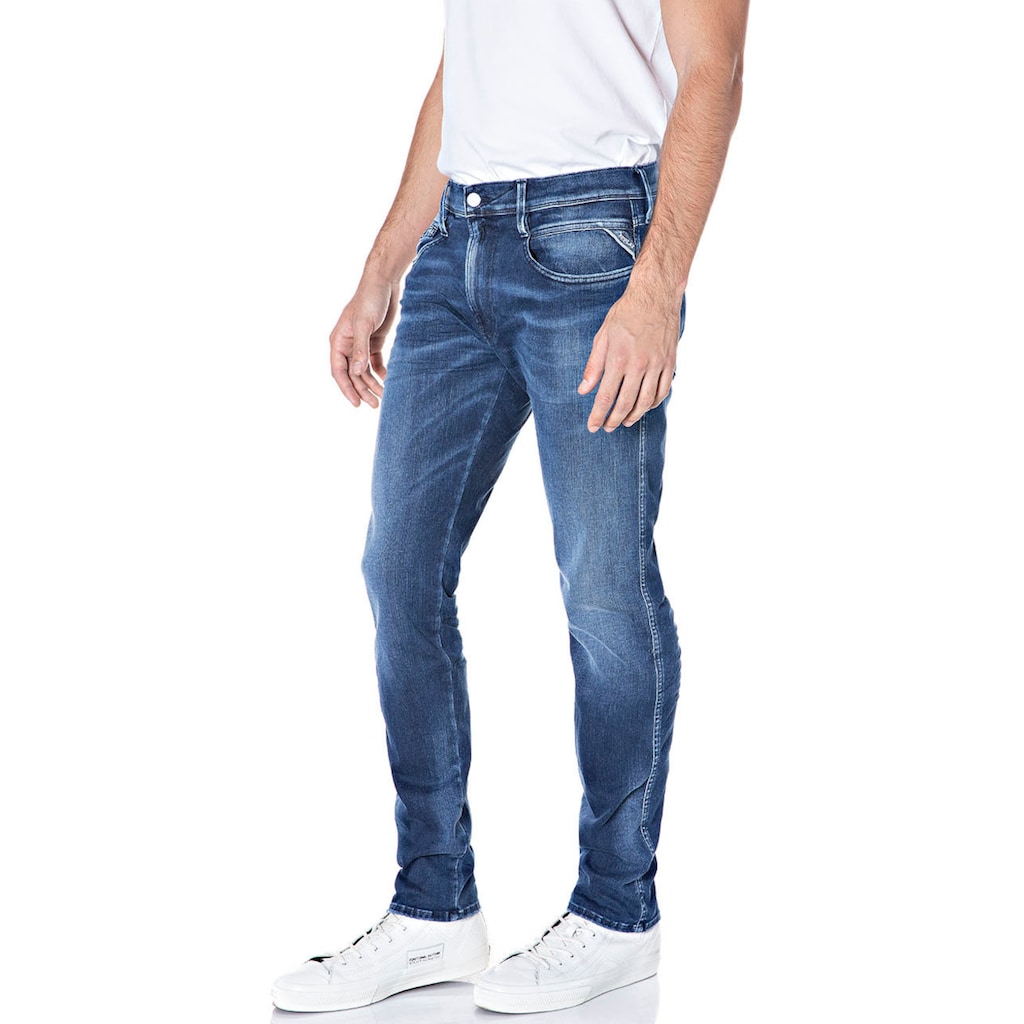 Replay Slim-fit-Jeans »ANBASS HYPERFLEX BIO«