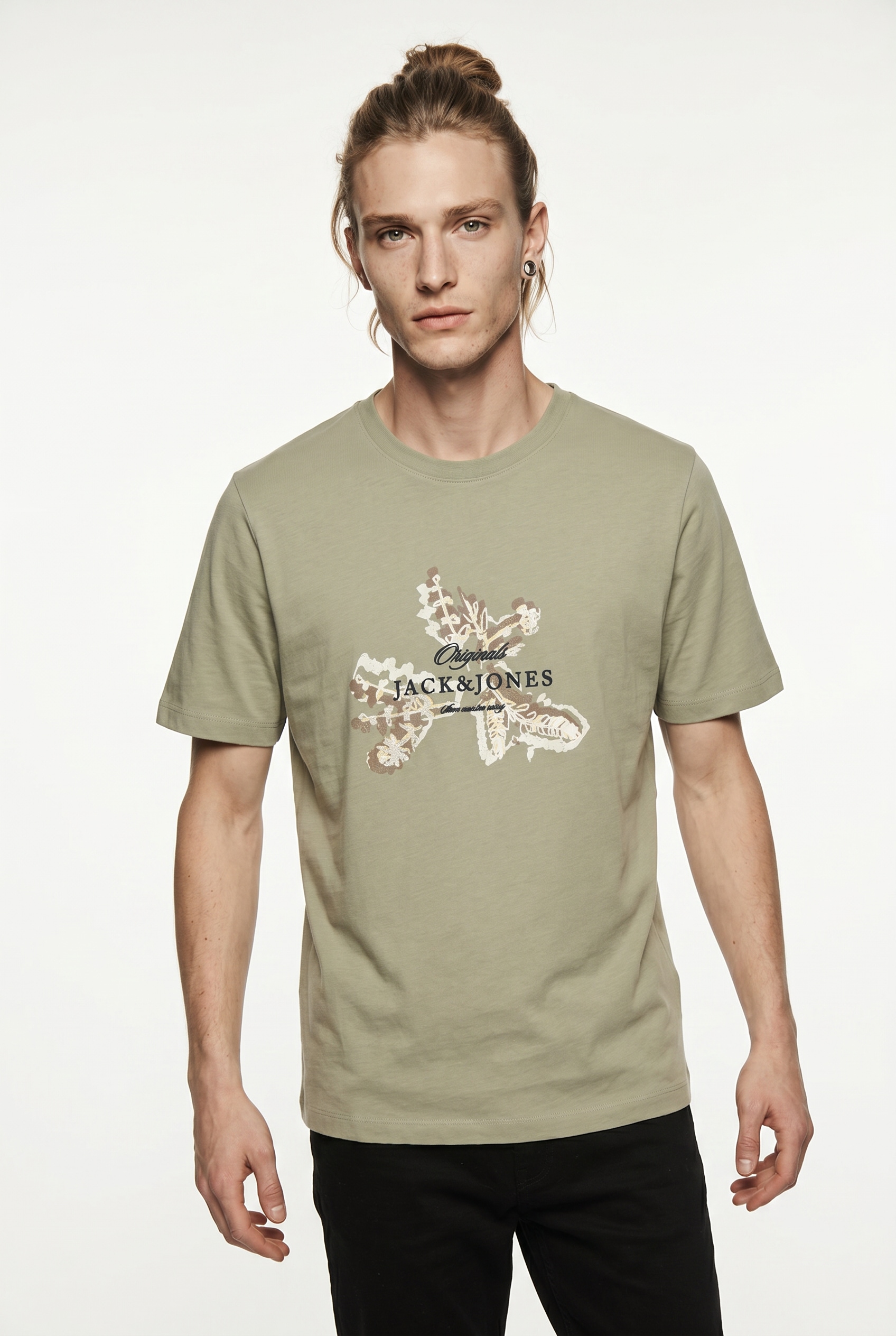 Jack & Jones T-Shirt »JORMONTAUK ELEMENT TEE SS CREW NECK«