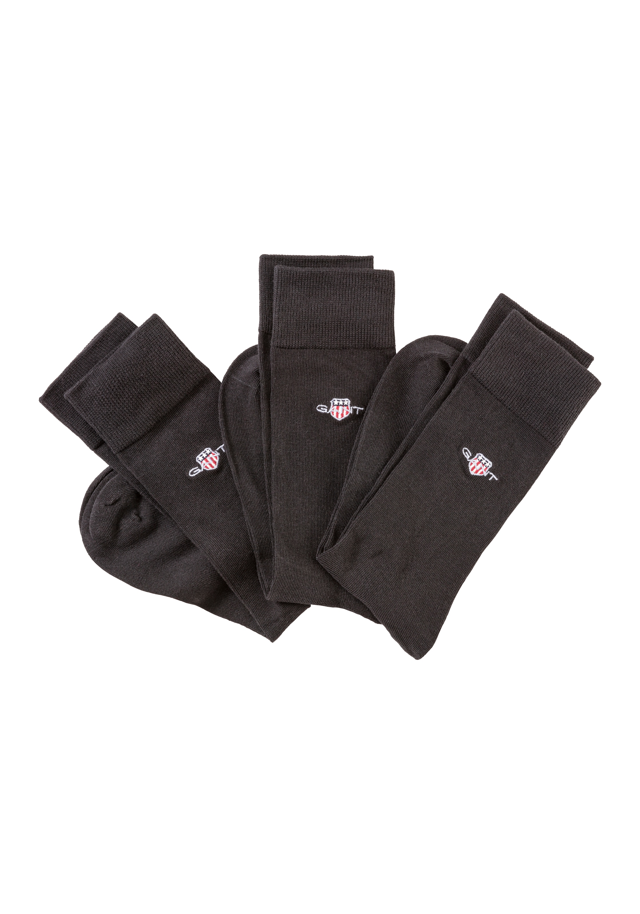 Gant Freizeitsocken »SHIELD SOCKS 3-PACK«, (Packung, 3 Paar)