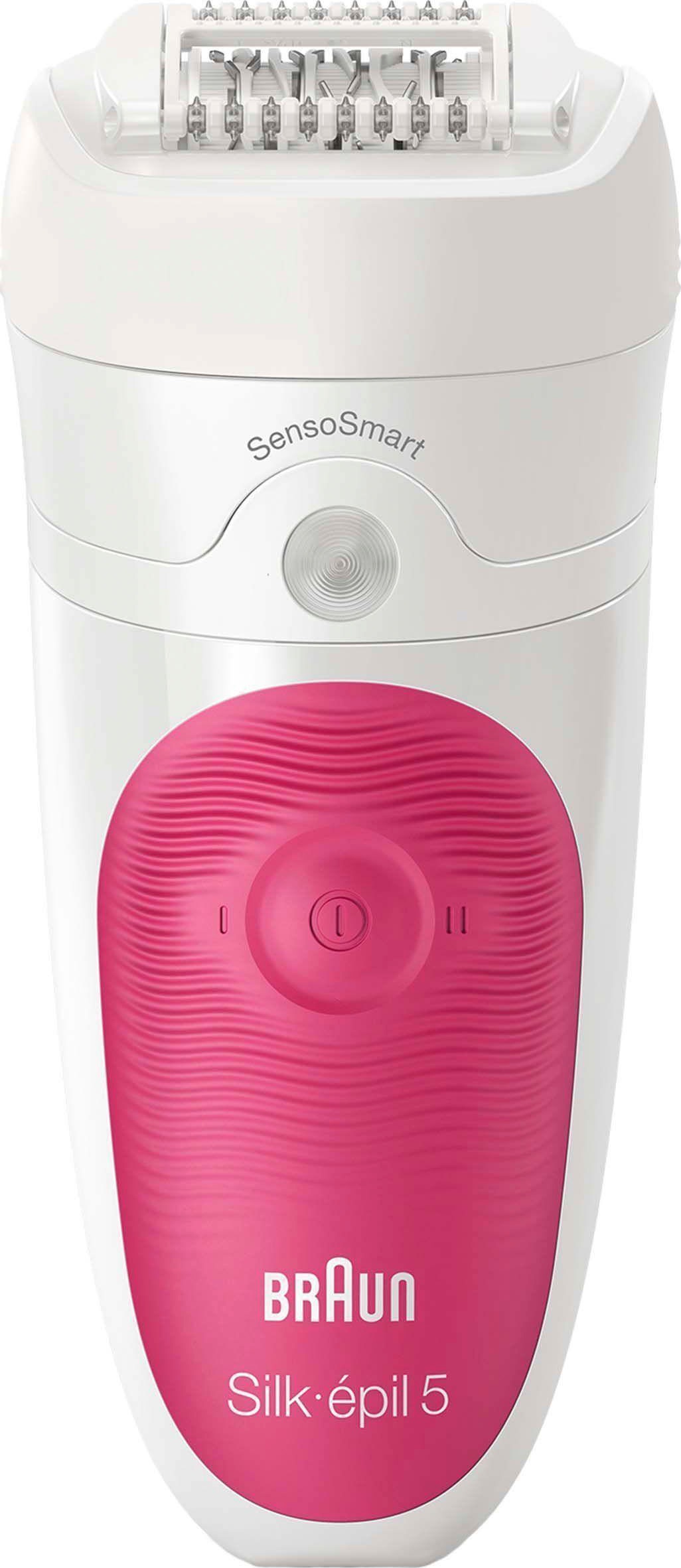 Braun Epilierer »Silk-épil 5 5-500«, Wet&Dry, Hochfrequenz-Massageaufsatz kaufen