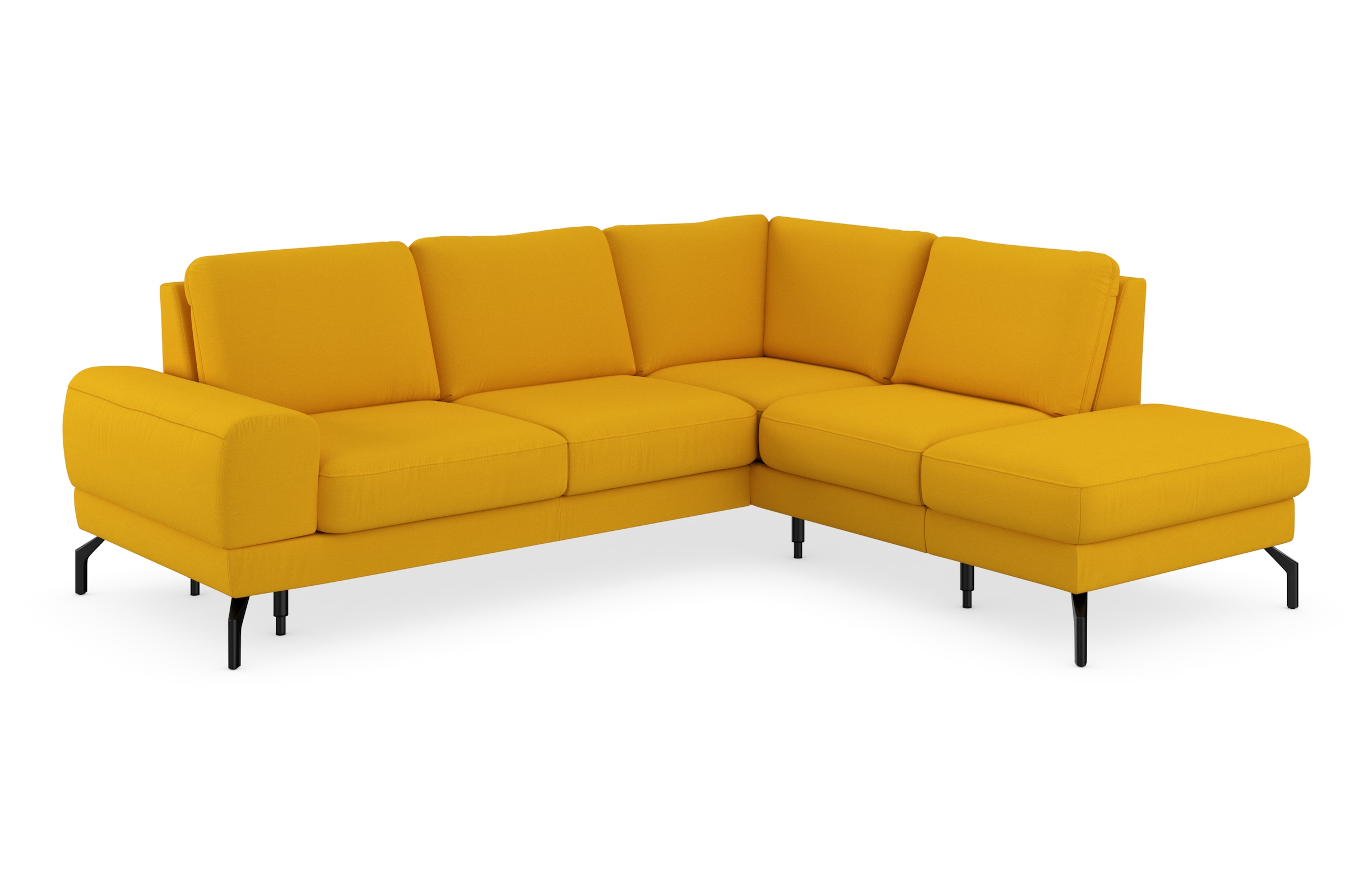 sit&more Ecksofa »Cinturo L-Form«, inklusive Sitztiefenverstellung und Federkern, Sitzhöhe 48 cm
