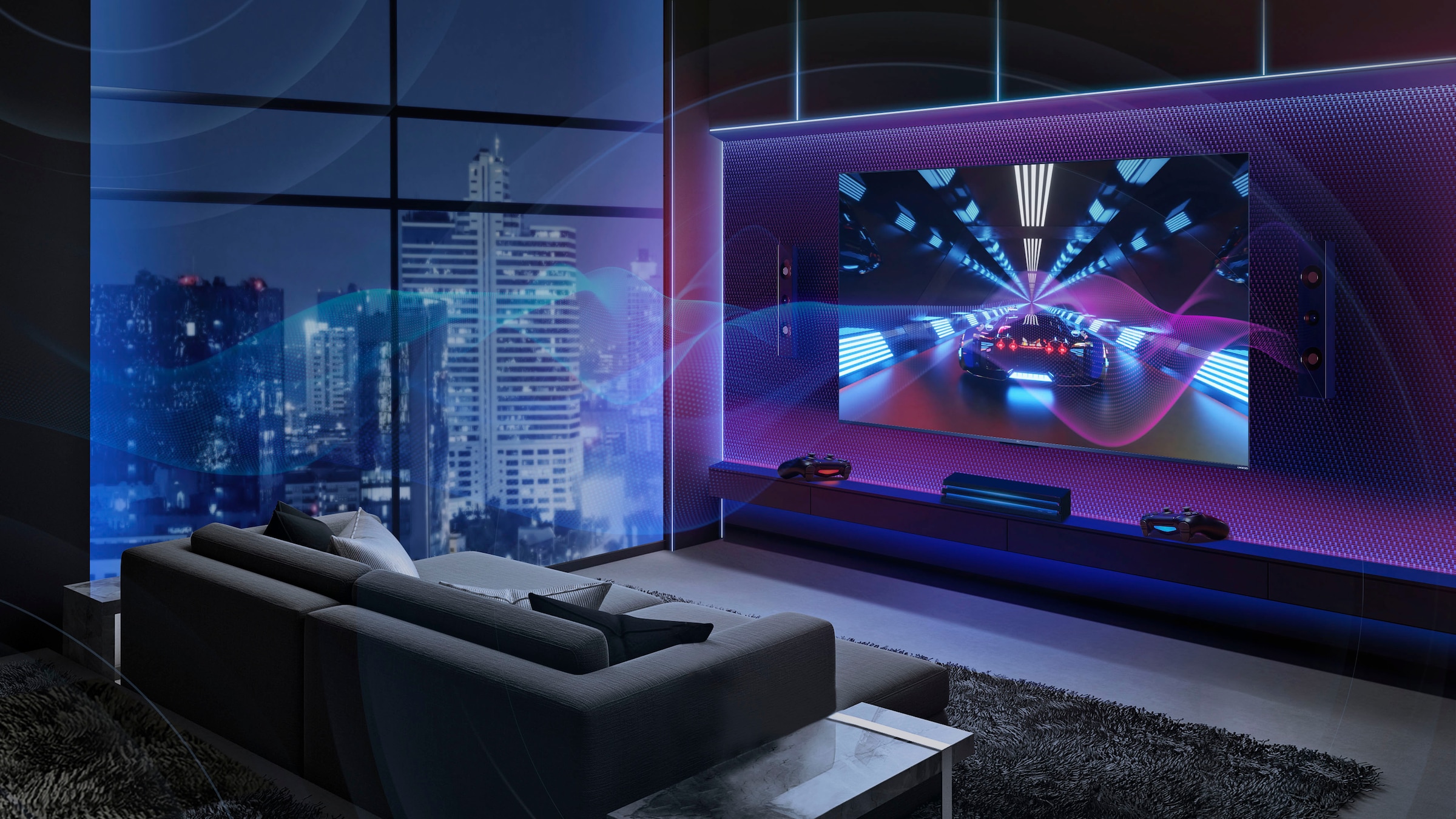TCL QLED-Fernseher, 164 cm/65 Zoll, 4K Ultra HD, Smart-TV-Google TV, 4K HDR Pro, Dolby Atmos, HDMI 2.1, Metallgehäuse, ONKYO-Sound