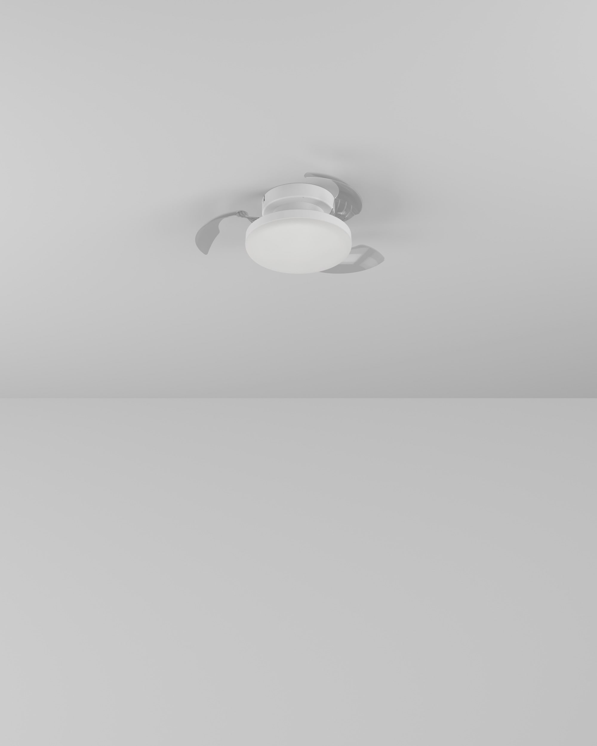 EGLO LED Deckenleuchte »HOVLEY« LED-Modul 1 Stk. Kaltweiß | Neutralweiß | Warmweiß LED Ventilator mit Beleuchtung - in weiß - Ø41cm - 3 Geschwindigkeiten