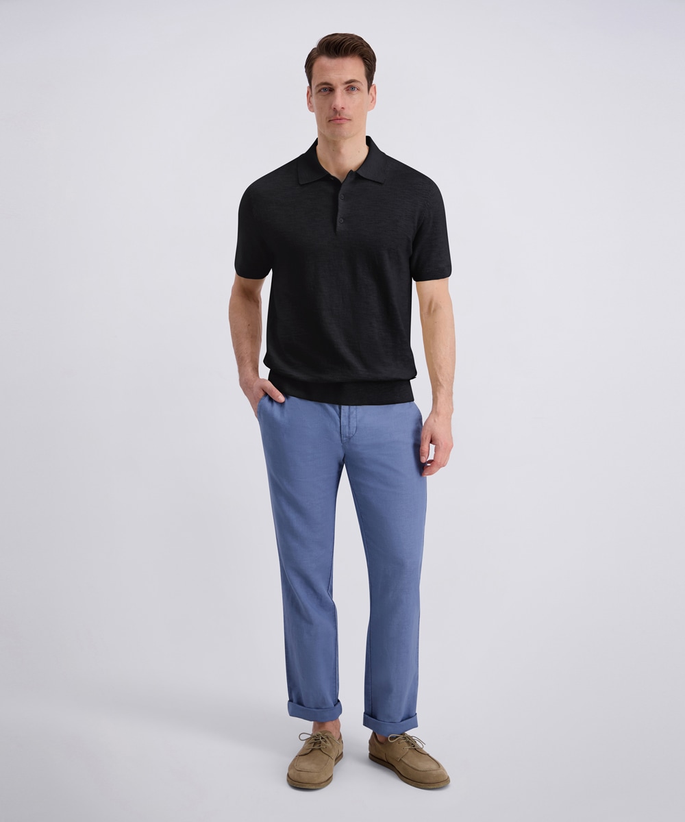 Pierre Cardin Poloshirt »Polo Strick« Regular Fit, Kurzarm, 3-Knopf-Form