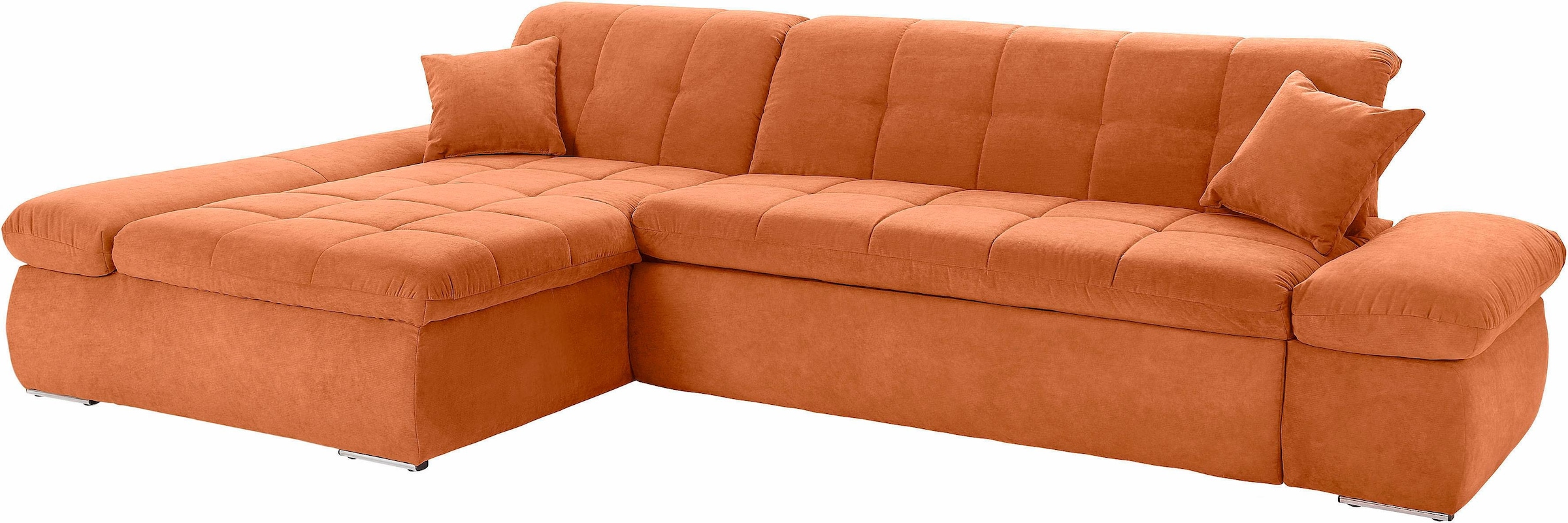 DOMO collection Ecksofa »NMoric«, XXL, mit Recamiere, wahlweise mit Bettfunktion kaufen