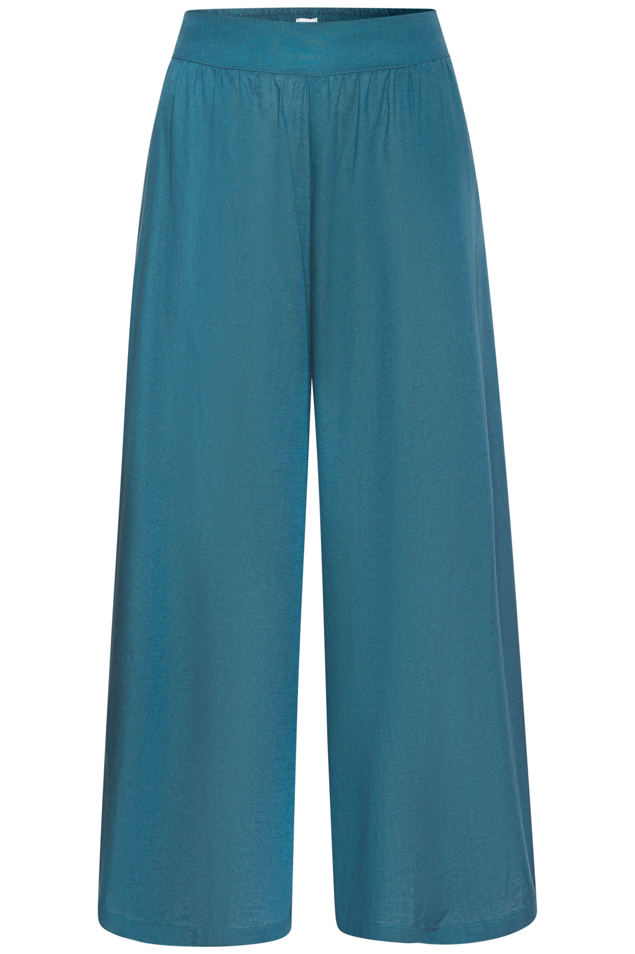 LASCANA Culotte »mit Leinen-Anteil und weitem Bein«  Leinenhose, luftige Sommerhose in 7/8-Länge aus Leinenmix, Culotte