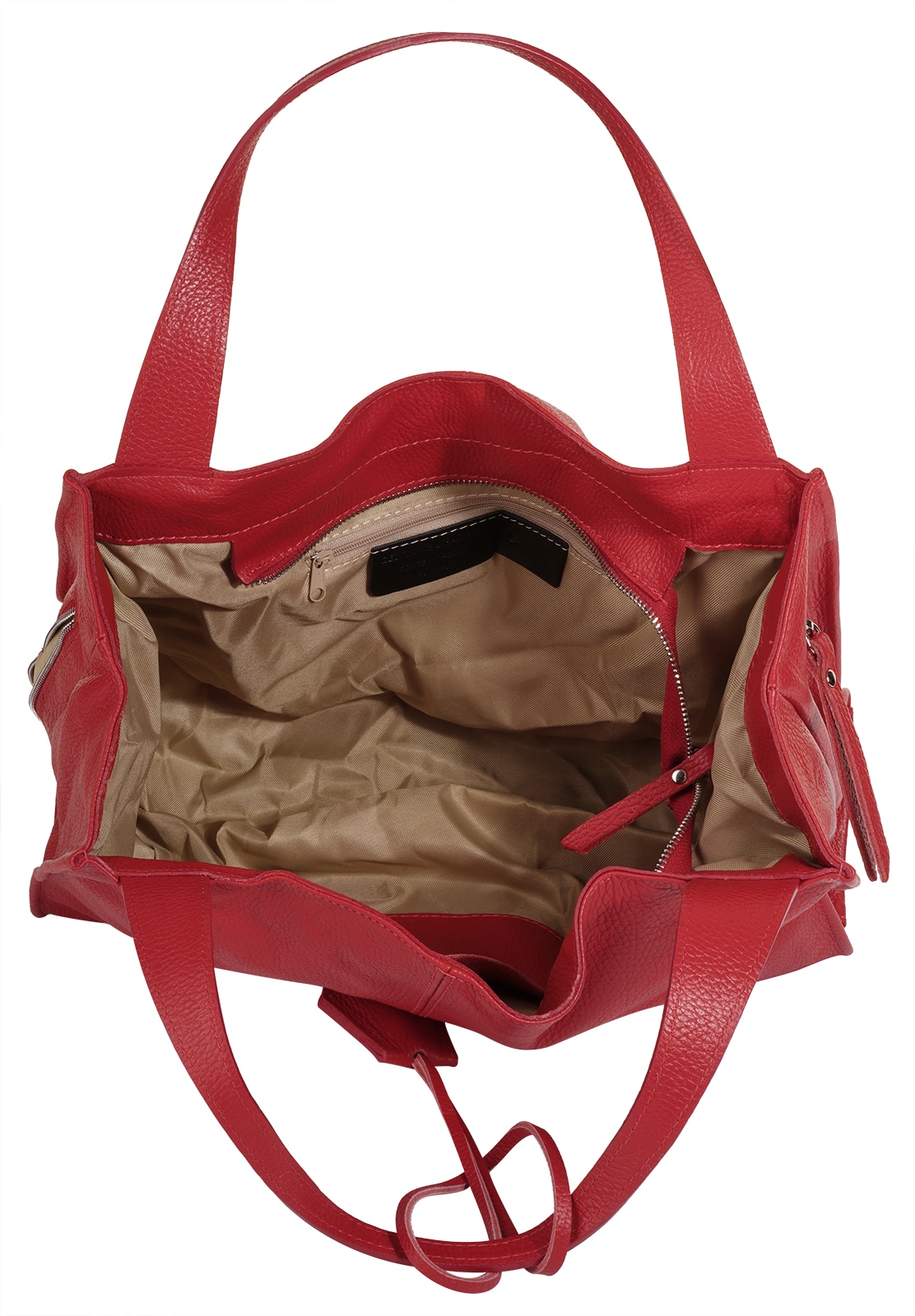 Cluty Shopper, echt Leder, Made in Italy