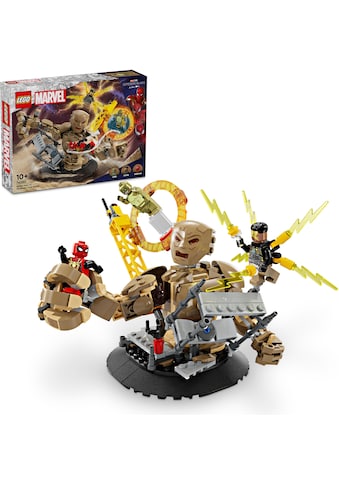 Konstruktionsspielsteine »Spider-Man vs. Sandman: Showdown (76280), LEGO Super...