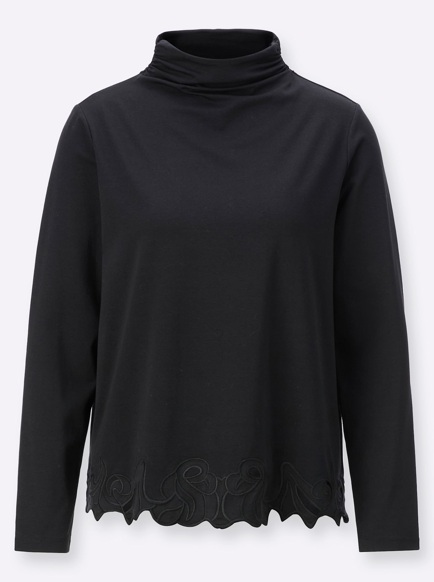 creation L Langarmshirt »Modal-Baumwoll-Shirt«, (1 tlg.)