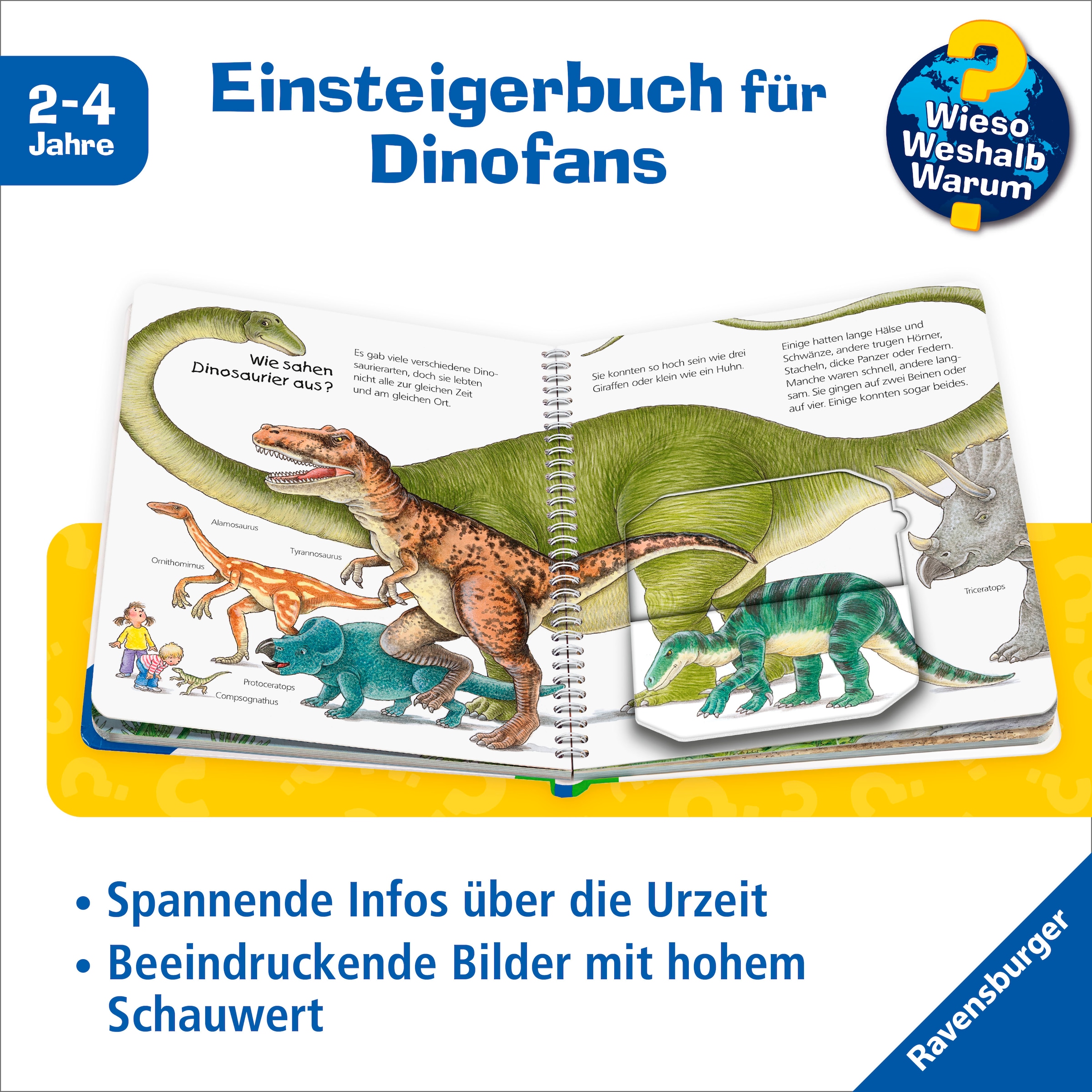 Ravensburger Kinderbuch »Wieso? Weshalb? Warum? junior, Band 25 Die Dinosaurier«