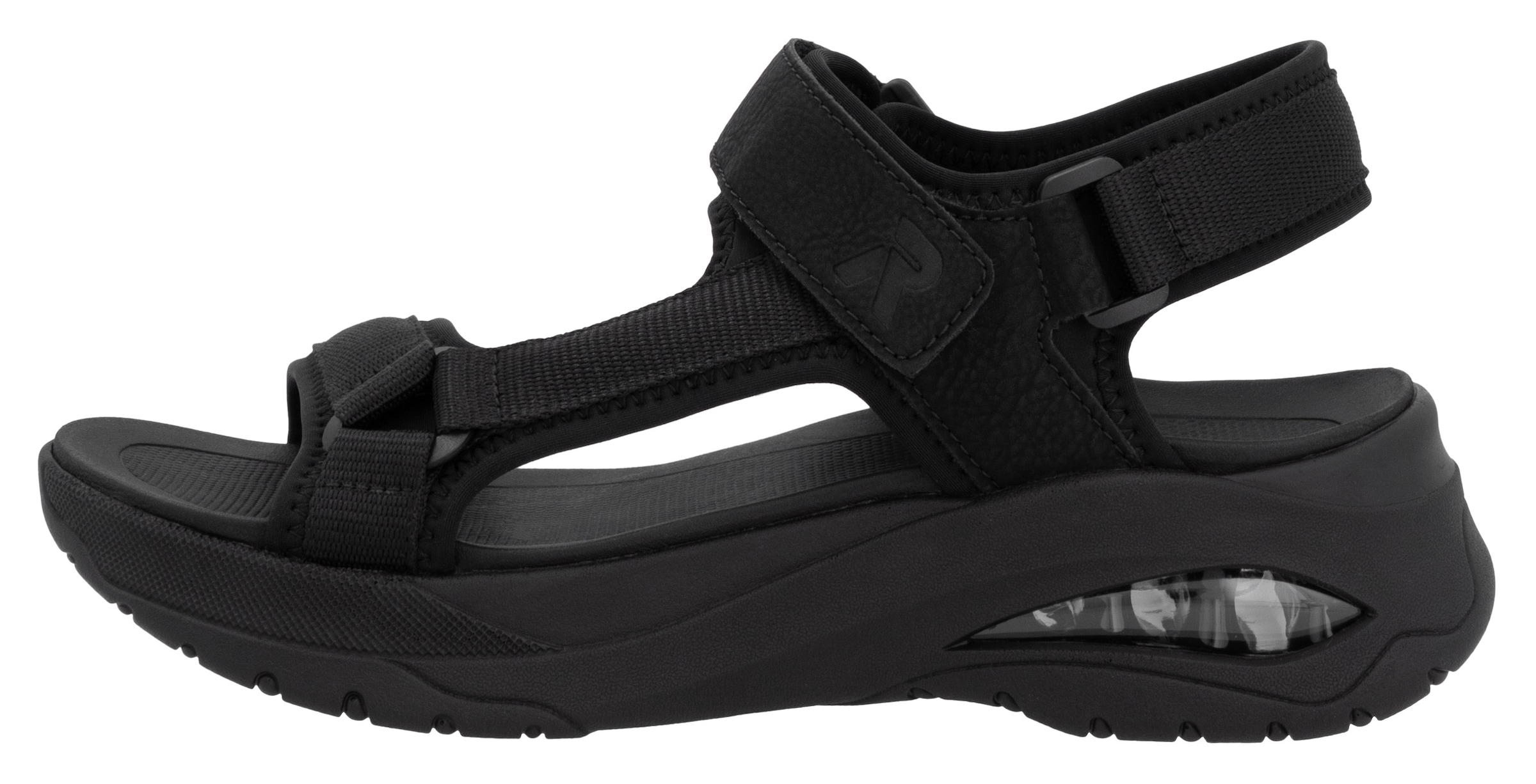 RIEKER Sport Trekkingsandale »Byron Bay vegan«, Outdoorsandale, Sommerschuh, Klettschuh mit RiekerAir Dämpfung