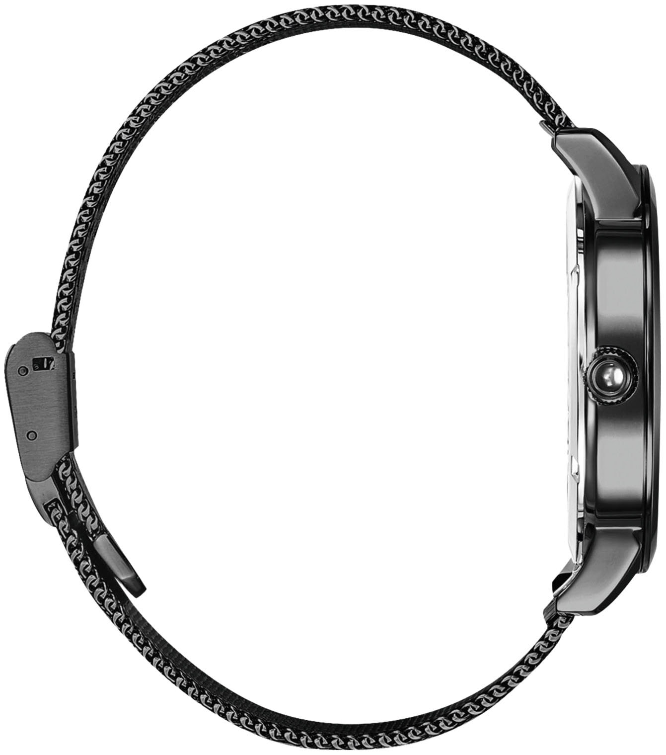 THOMAS SABO Quarzuhr »SPIRIT COSMOS KOMPASS«, Armbanduhr für Damen und Herren, unisex, Onyx-Steine