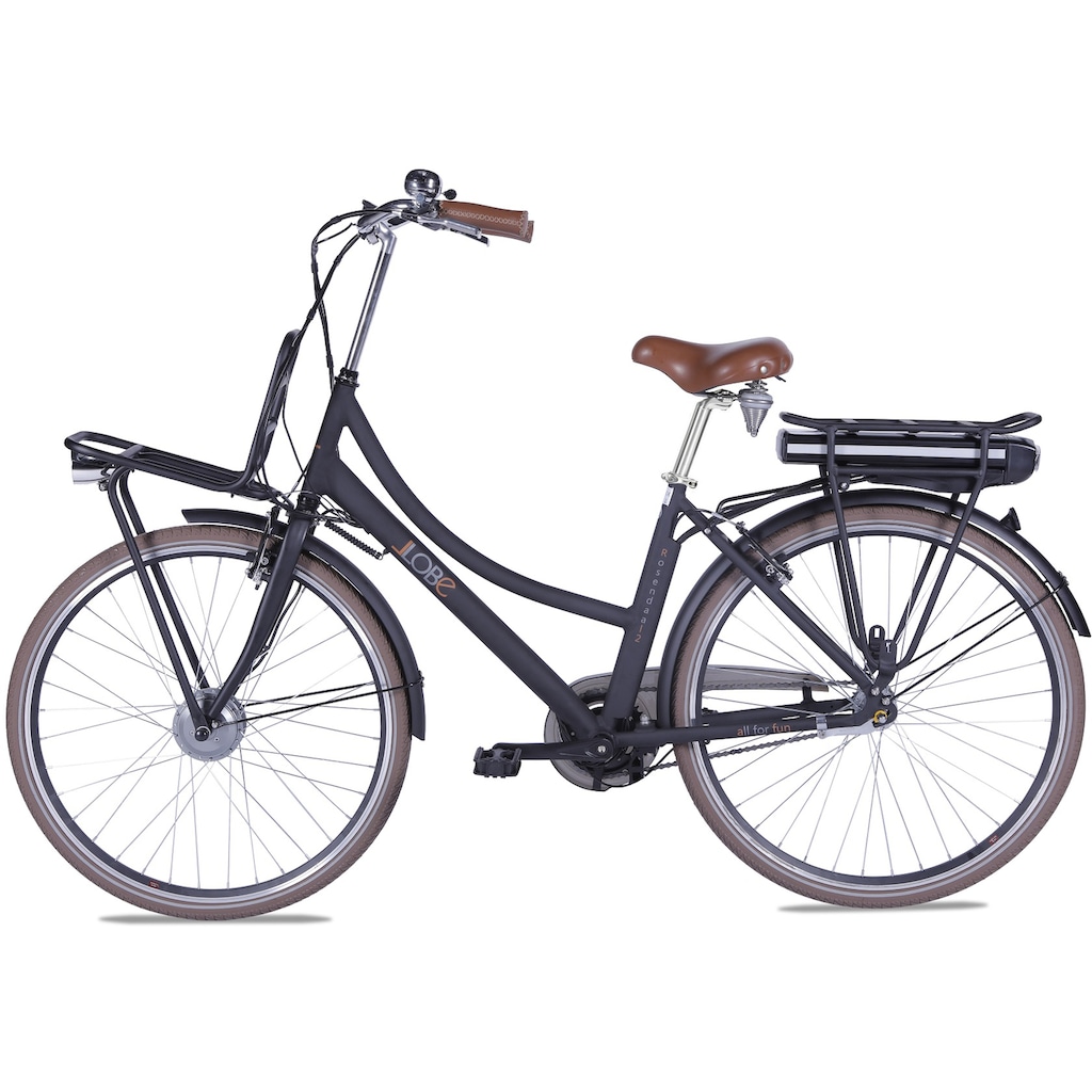 LLobe E-Bike »Rosendaal Lady 10,4 Ah«, 3 Gang, Frontmotor 250 W