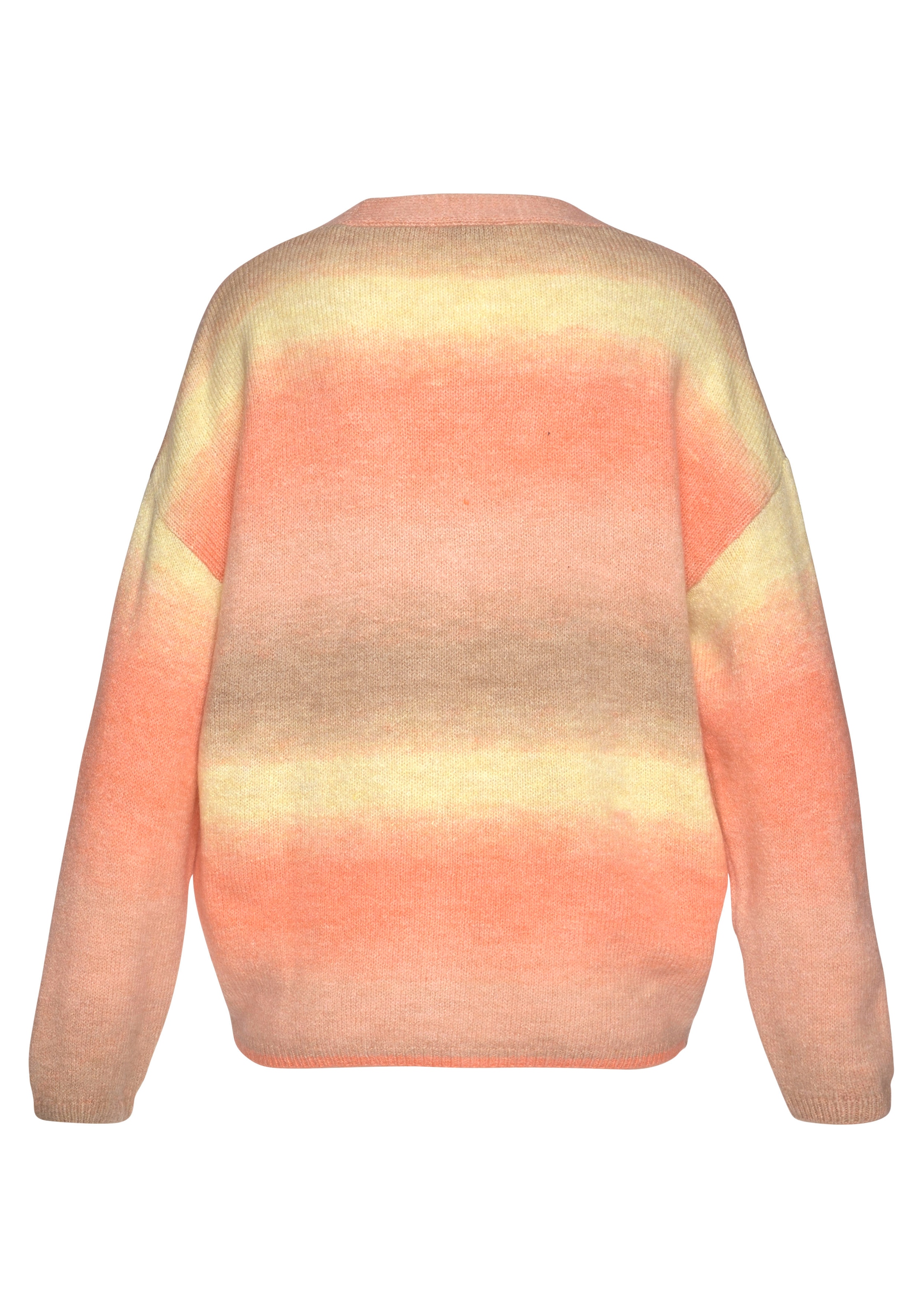 LASCANA Strickjacke, mit Farbverlauf, weicher Cardigan, modische Passform