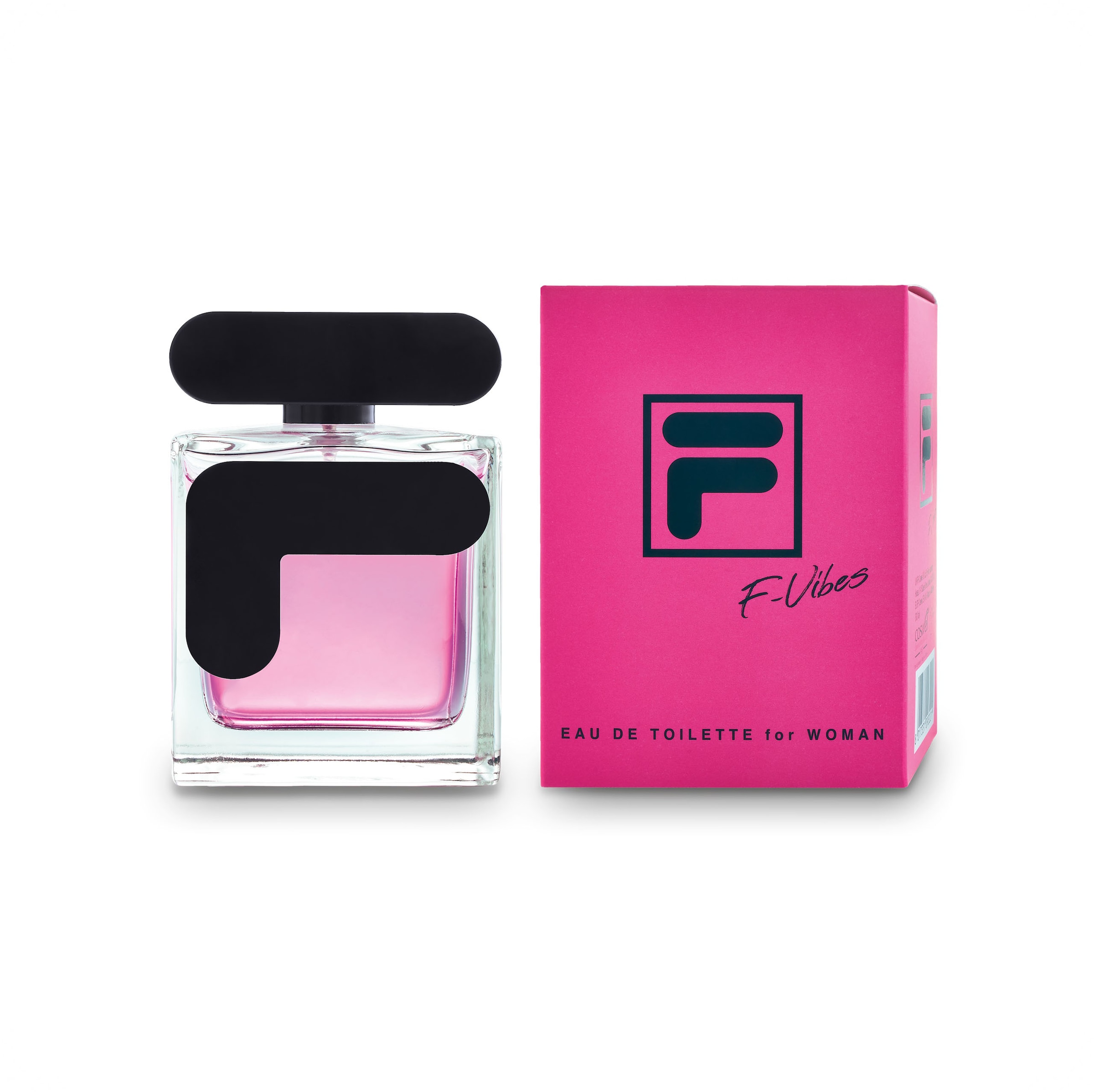 Eau de Toilette »Fila F-Vibes Woman EdT 90 ml«, (Packung, 1 tlg.)