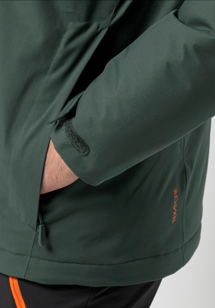 Jack Wolfskin Outdoorjacke »WISPER INS JKT M«, mit Kapuze