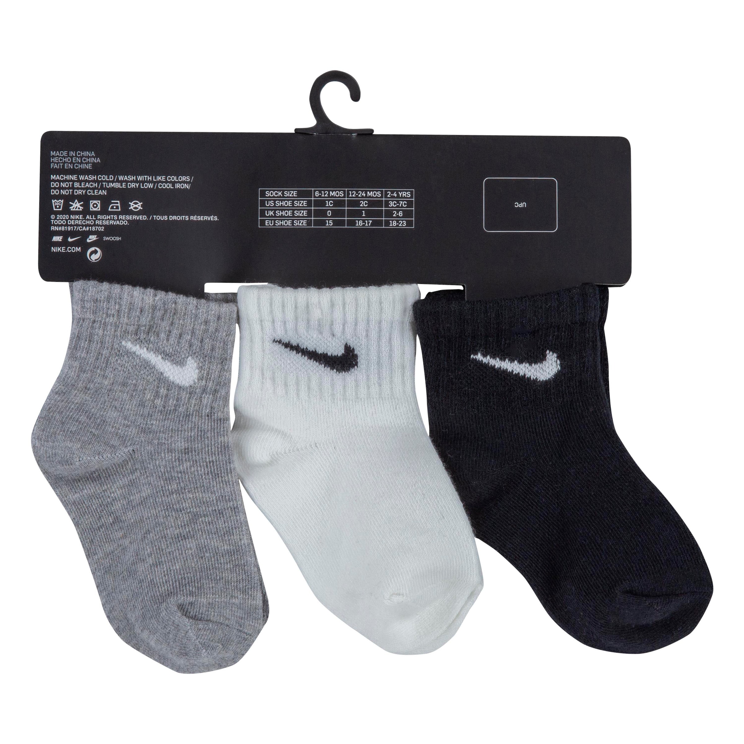 Nike Sportswear Socken »NHN CORE SWOOSH GRIPPER«, (3 Paar), für Babys Gr. 86 - 92