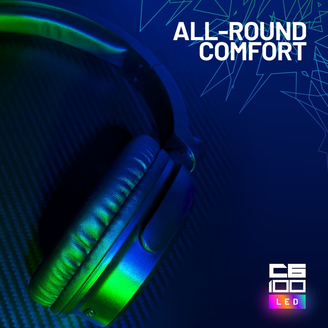 Gaming Headset Beleuchtung«, C6-100 kaufen | LED mit Plastikfreie »Stereo Verpackung UNIVERSAL online Stealth Gaming-Headset