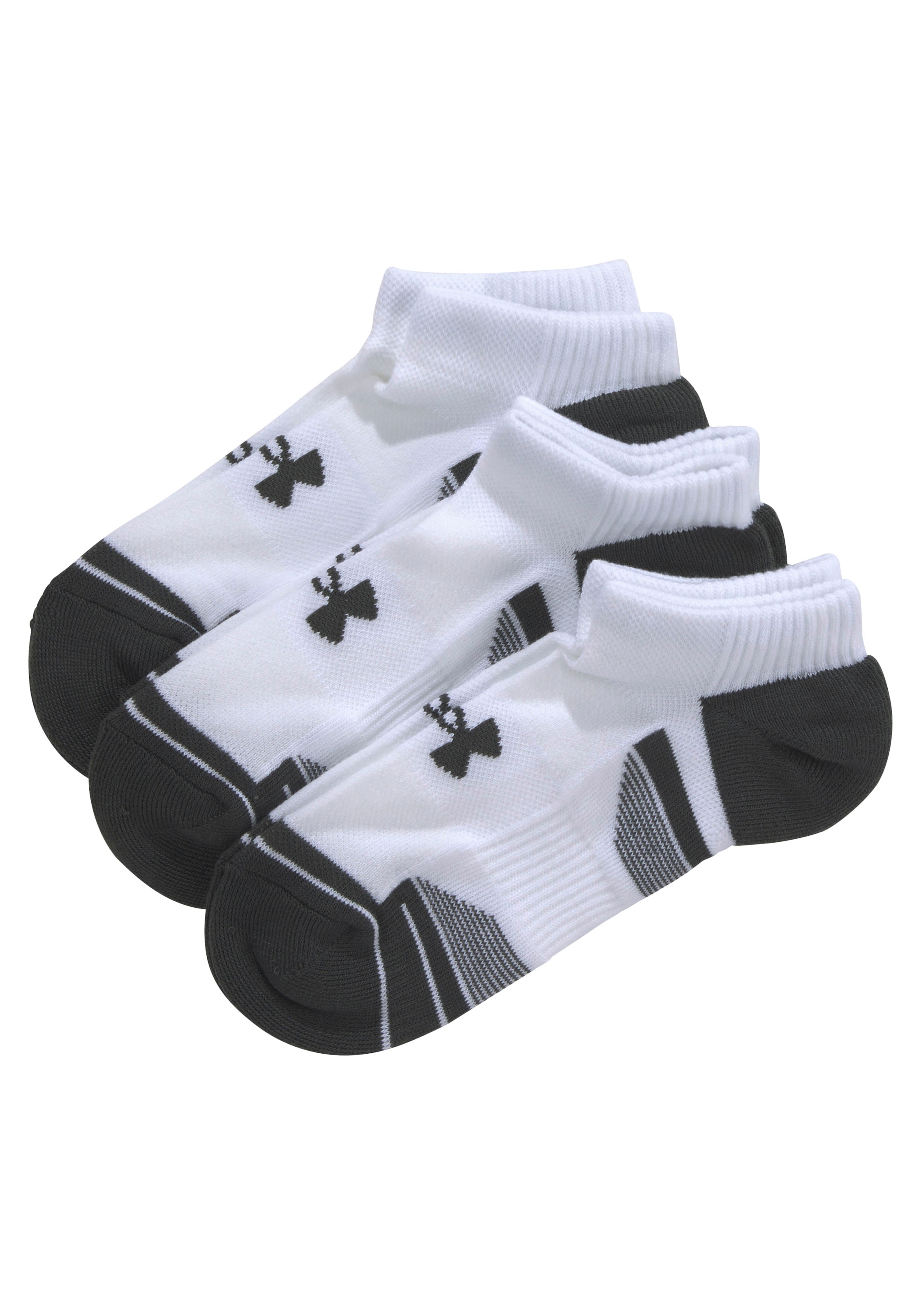 Under Armour® Füßlinge »Unisex UA Performance Tech-Füßlinge im 3er-Pack« Packung, 3 Stk. tlg. für sportive Aktivitäten, funktionales Design, bequemer Sitz