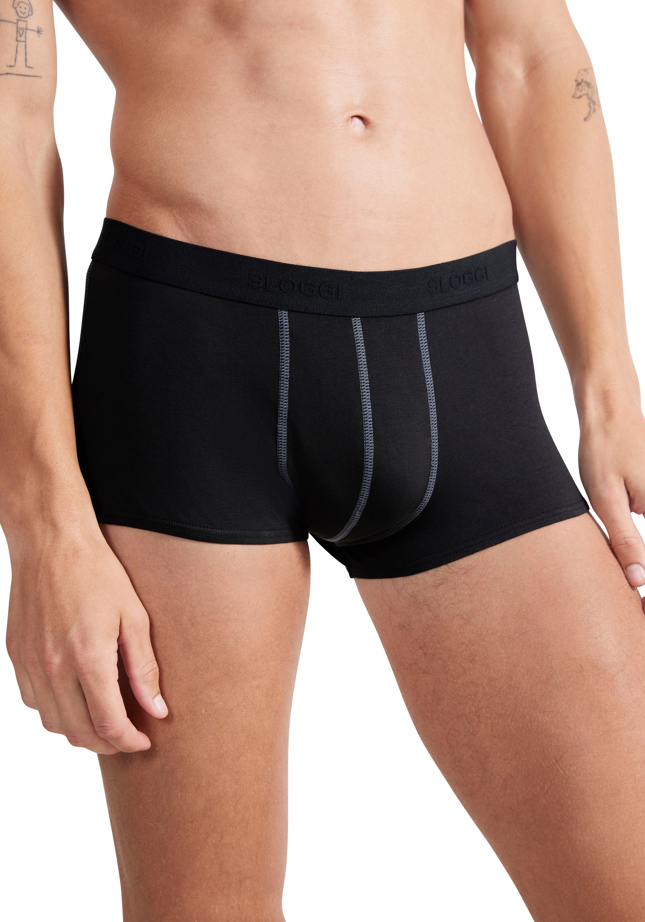 sloggi Hipster »Men 24/7« weich, atmungsaktiv, Baumwollmix, Softbund, blickdicht, elastisch