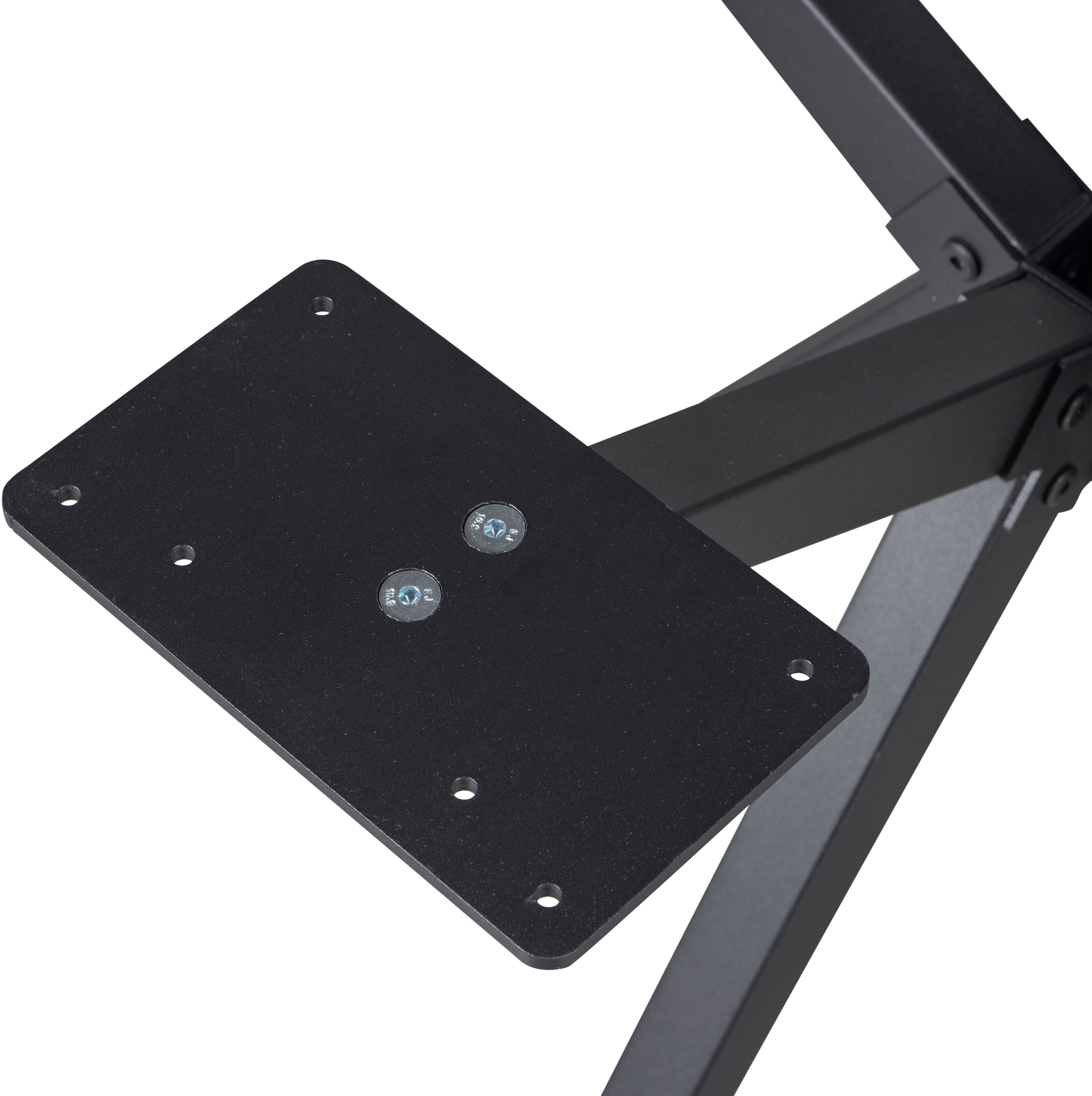 WOOOD Tischbein »Tablo Holland aus Metall mit Pulverbeschichtung Ø 80 x H 72 cm« Kreuzgestell Ø 3,5 cm, Tragkraft 120 kg, einfach zu montieren