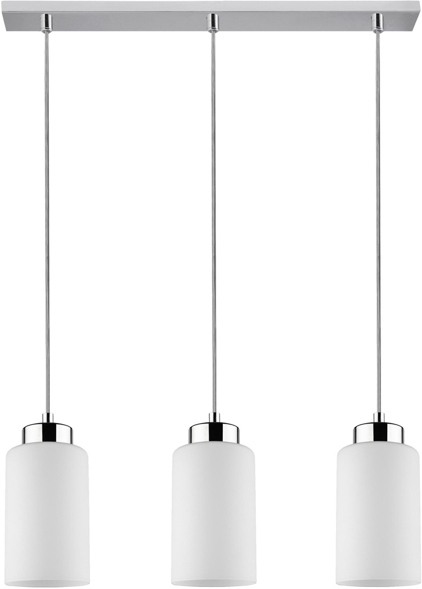 SPOT Light Pendelleuchte »BOSCO«, 4 aus kaufen Schirm Garantie Hochwertiger Jahren Hängeleuchte,zeitlos, Optik, elegante XXL 3 flammig-flammig, | online Glas mit