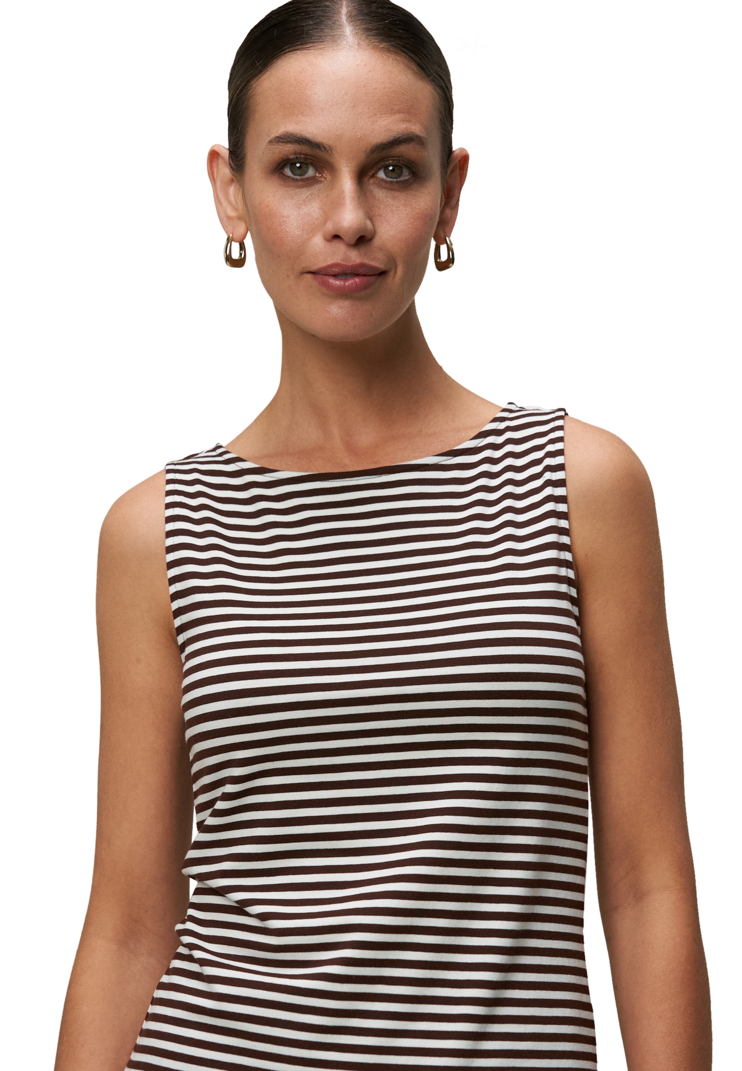 Zero Shirttop »Streifentop mit U-Bootausschnitt«