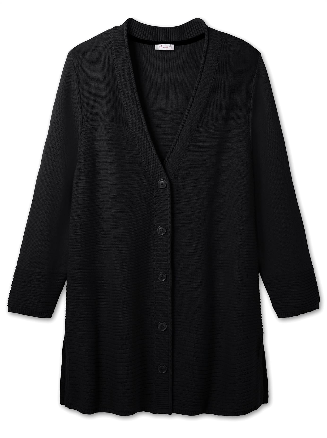 Sheego Longstrickjacke
