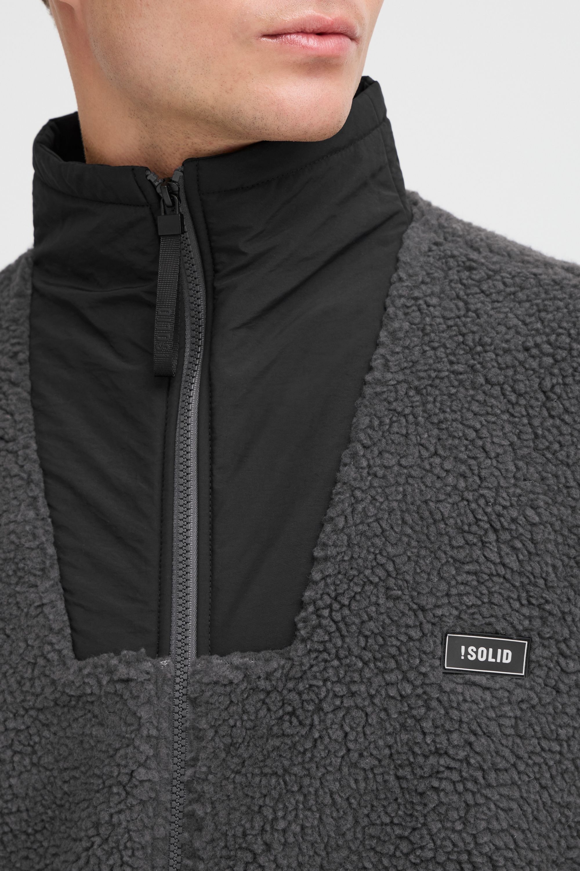 !Solid Fellimitatjacke »Fellimitatjacke SDMARKCOM«