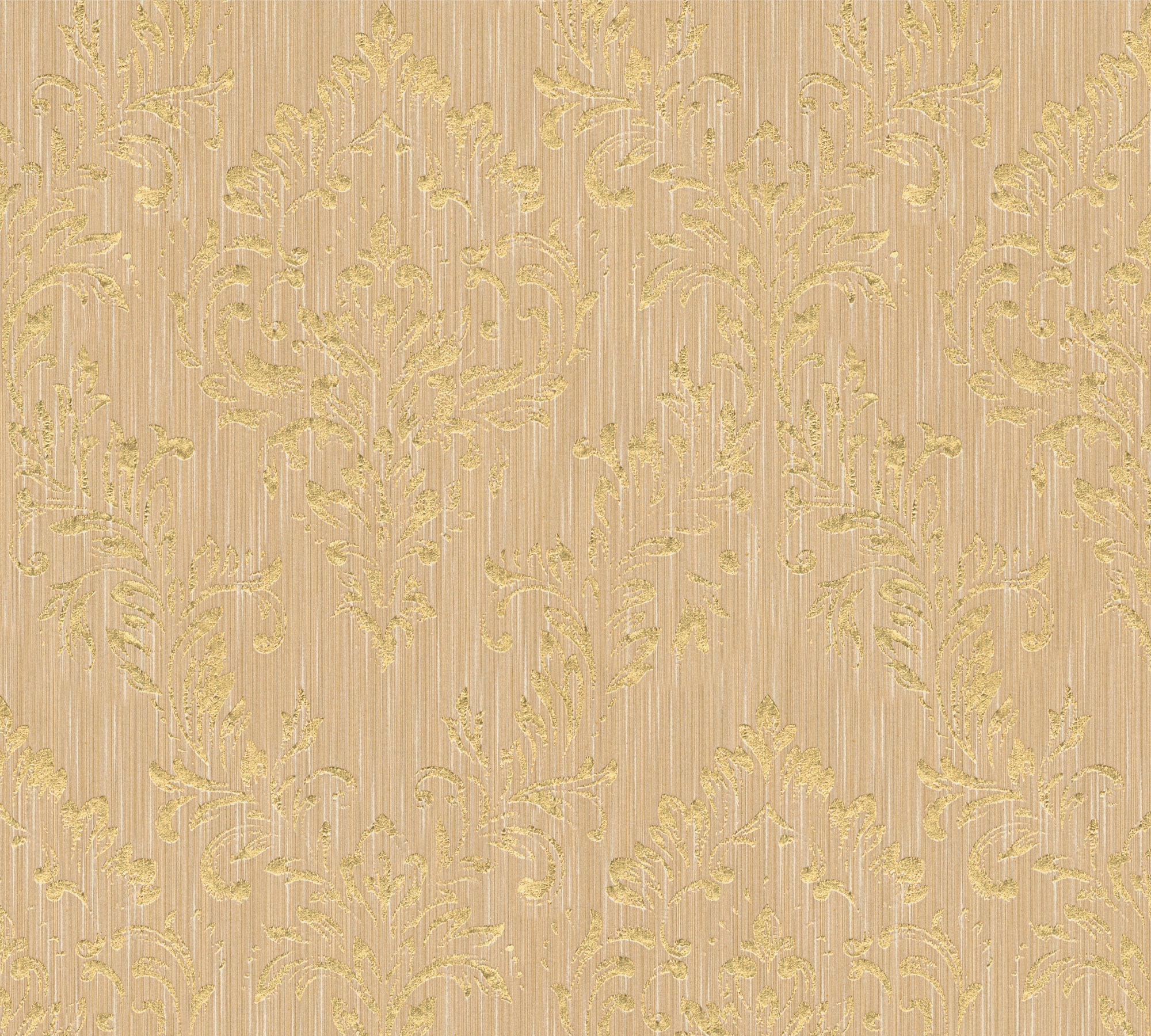 Textiltapete »Metallic Silk«, Barock-matt-glänzend, Ornament Tapete Barock