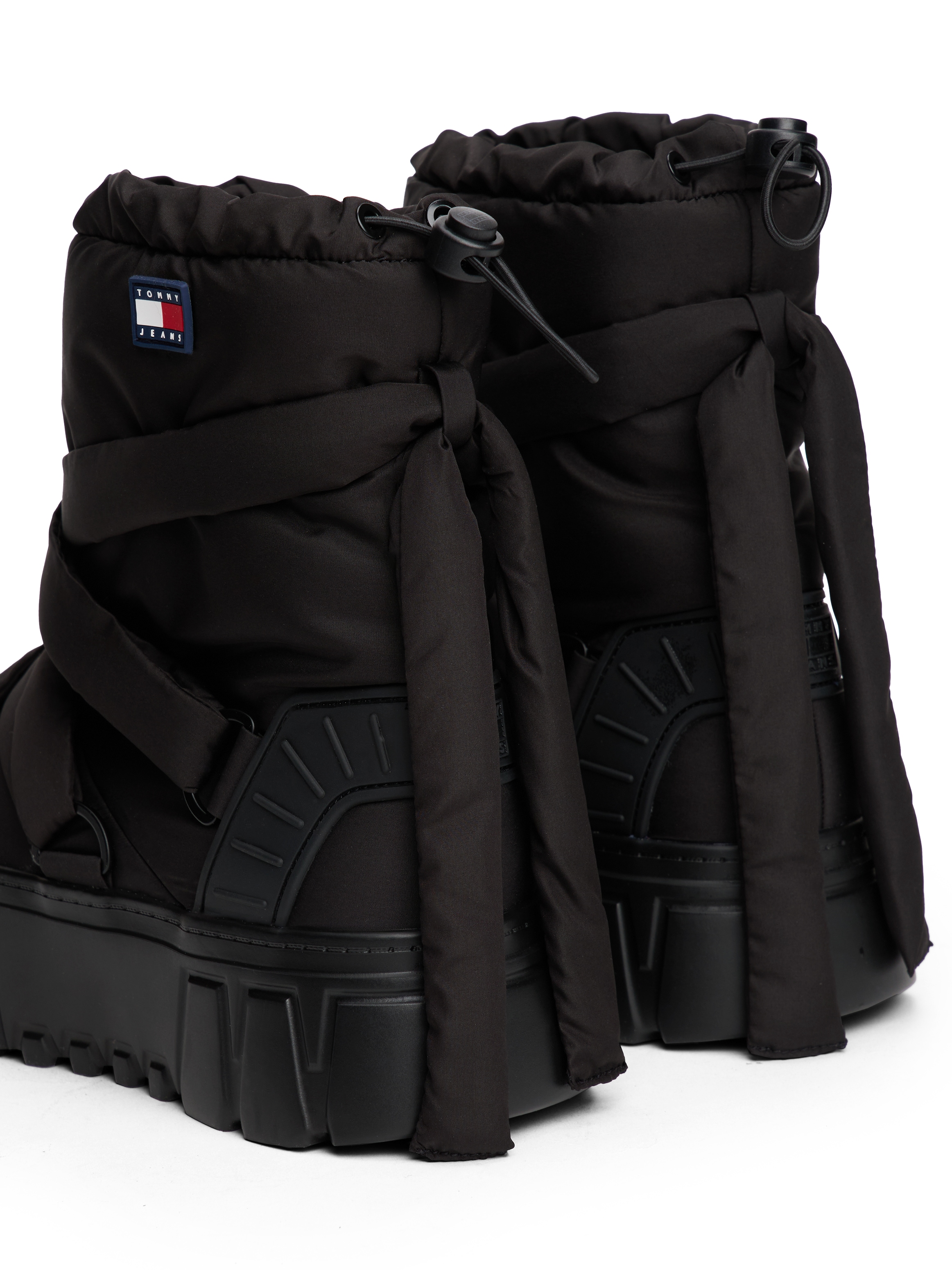 Tommy Jeans Snowboots »TJW CHUNKY SNOW BOOT NYLON«  , Plateau, Winterboots, Schneeschuh mit Schnellverschluss