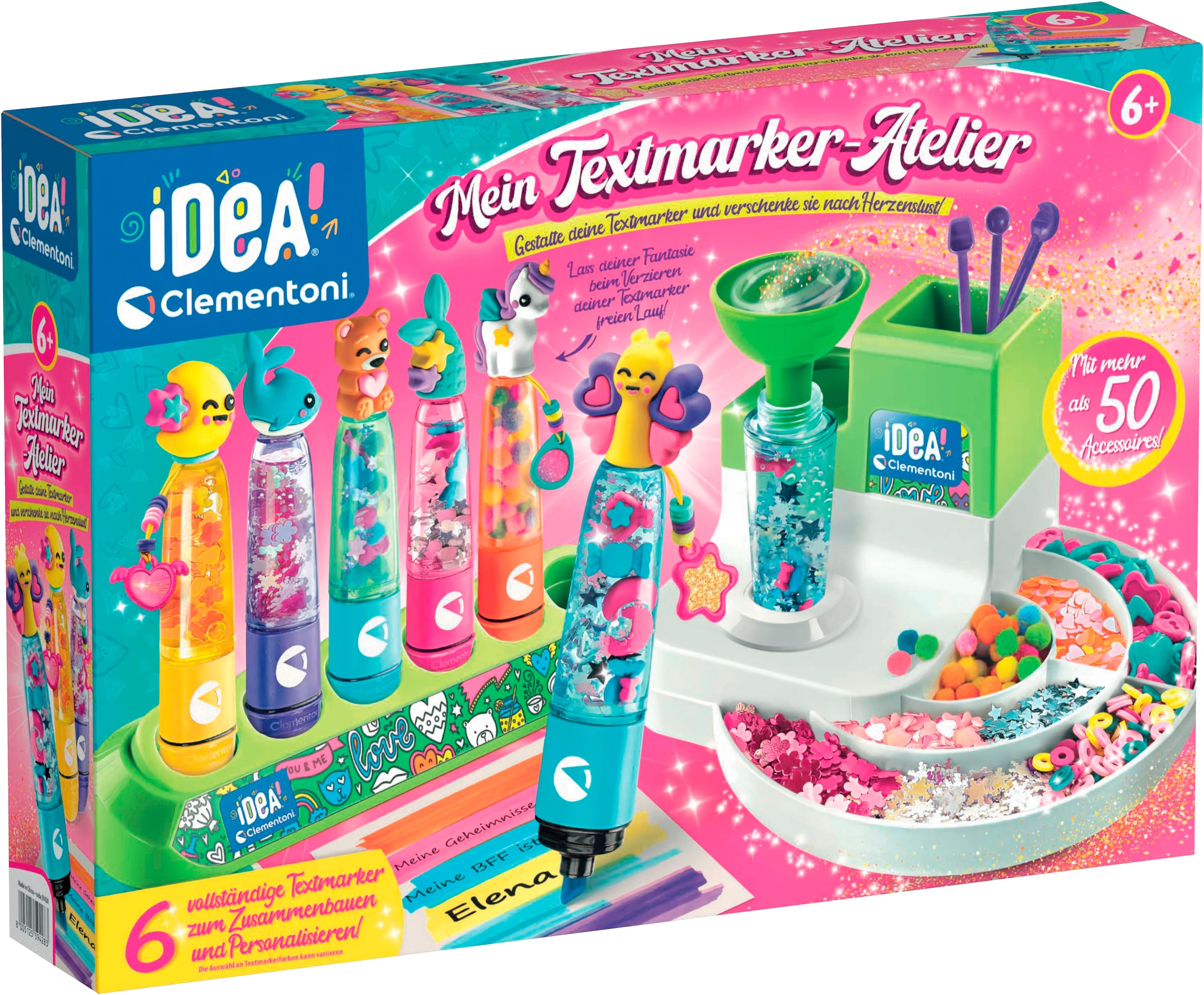 Kreativset »Idea, Mein Textmarker-Atelier«, Made in Europe