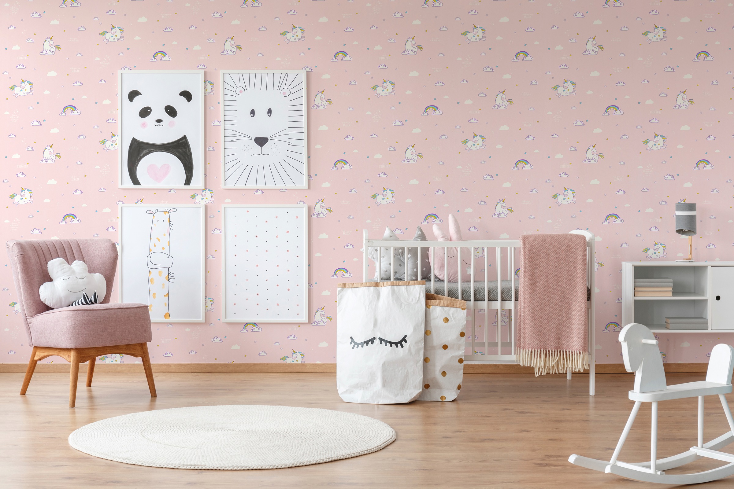 living walls Papiertapete »Boys & Girls«, Tapete Kinderzimmer