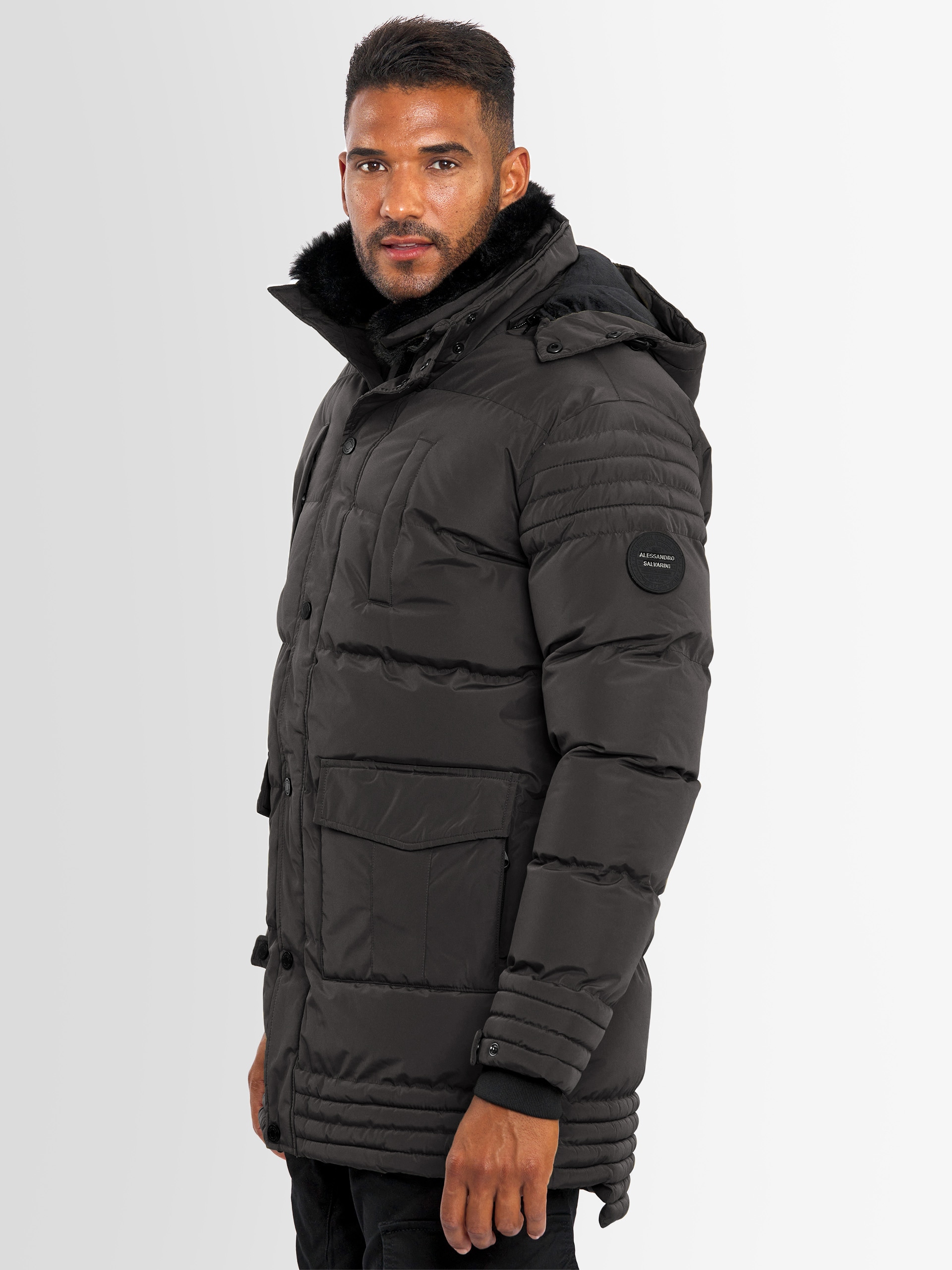 Alessandro Salvarini Winterjacke »Alessandro Salvarini Herren Winterjacke AS285«