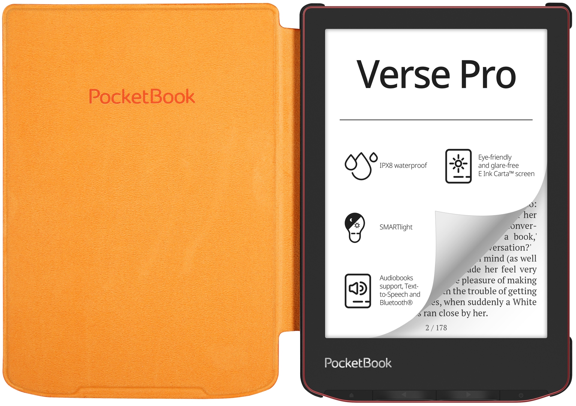 PocketBook Flip Case »Shell Cover« für PocketBook Verse und Verse Pro