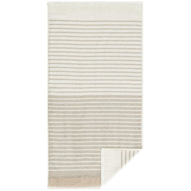Egeria Handtücher »Maris«, (1 St.), Double Face mit Streifen, reine  Baumwolle